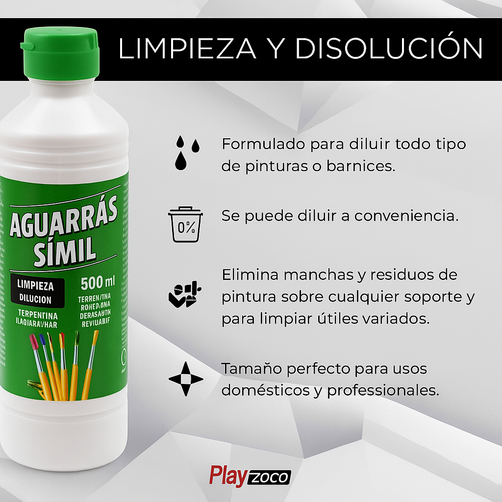Aguarras Simil 500  ml - imagen 3