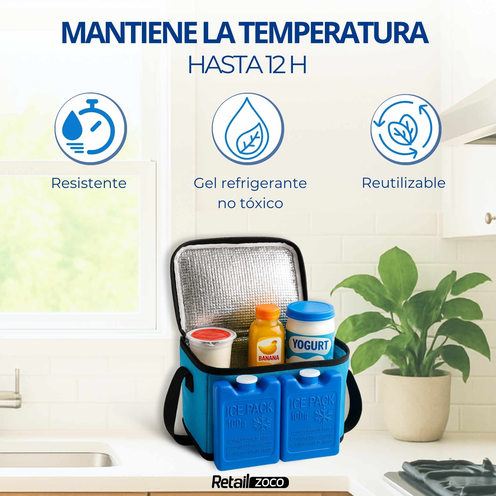 Acumulador de frio 100 gramos pack 2 unidades - imagen 3