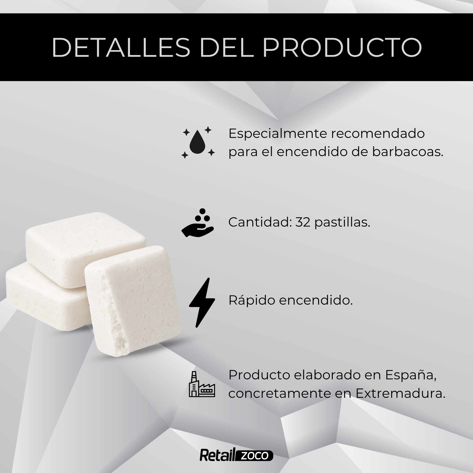 Pastillas de encendido 32 unidades - imagen 3