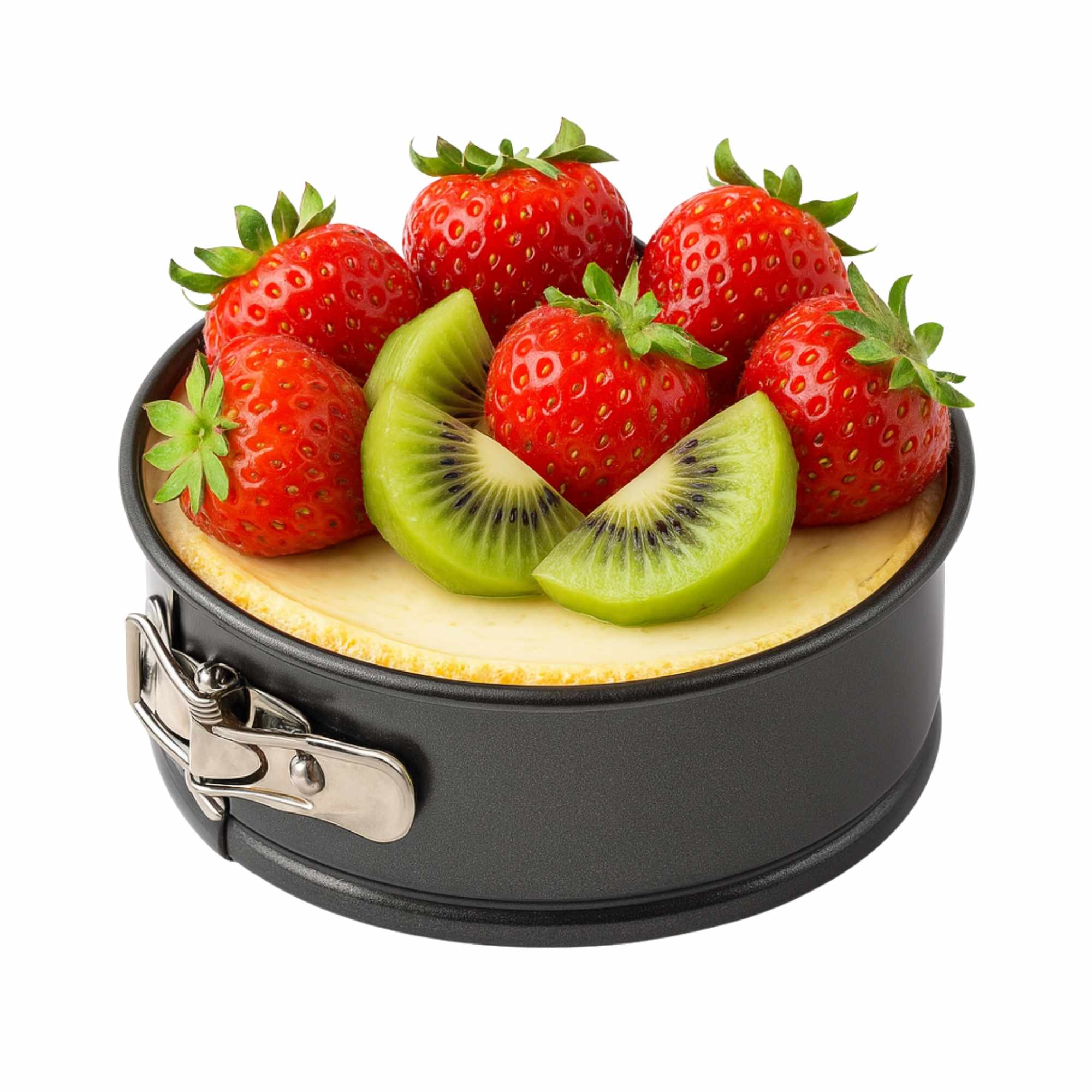 Molde para horno redondo Clip-Clap desmontable 11 cm Negro