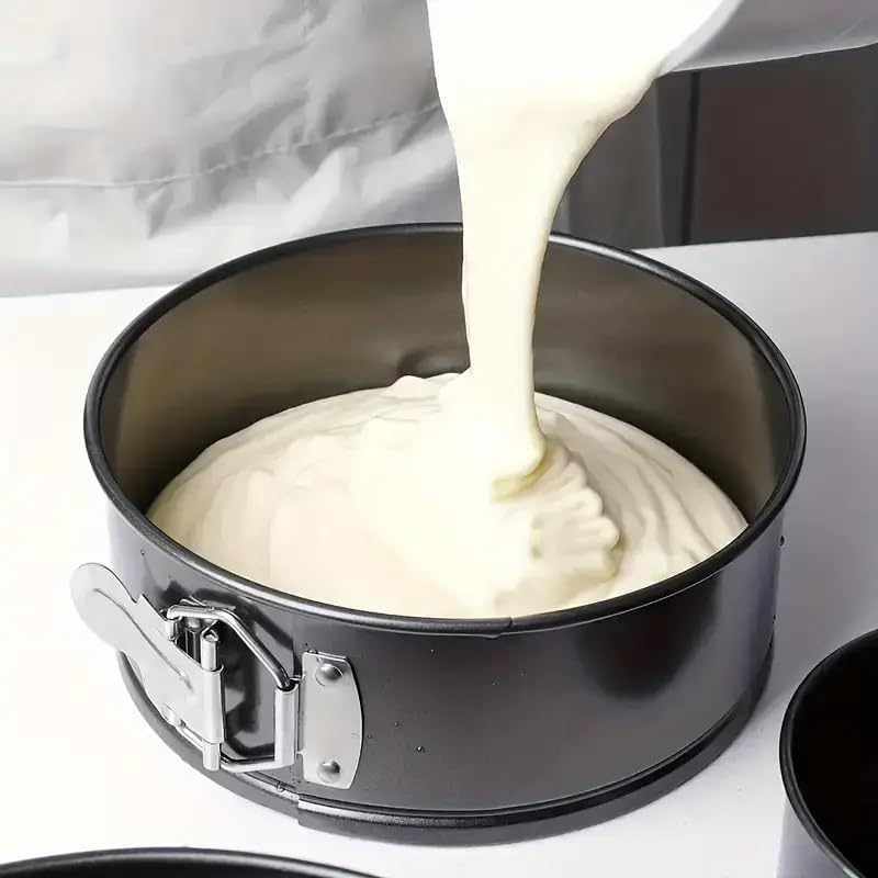 Molde para horno redondo Clip-Clap desmontable 11 cm Negro - imagen 4