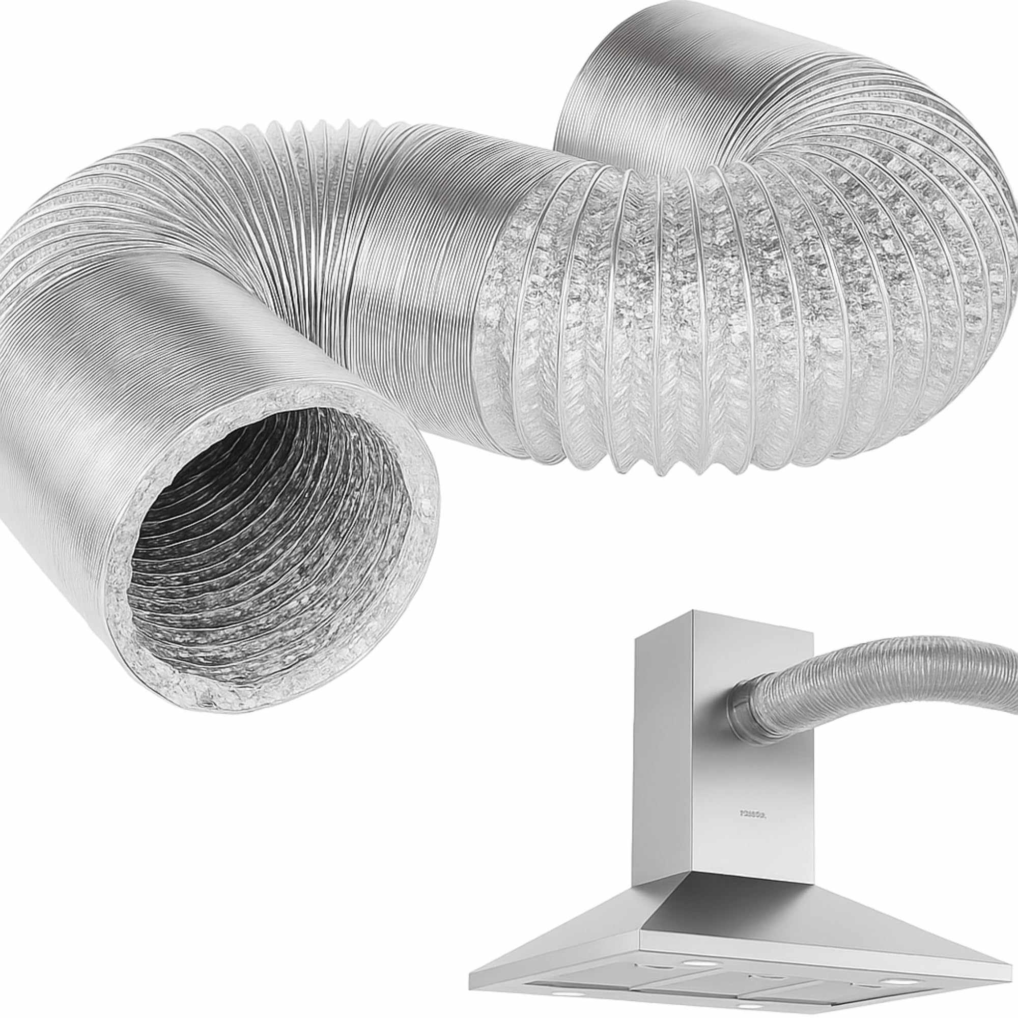 Tubo flexible aluminio 10 cm diametro x 200 cm largo - imagen 1