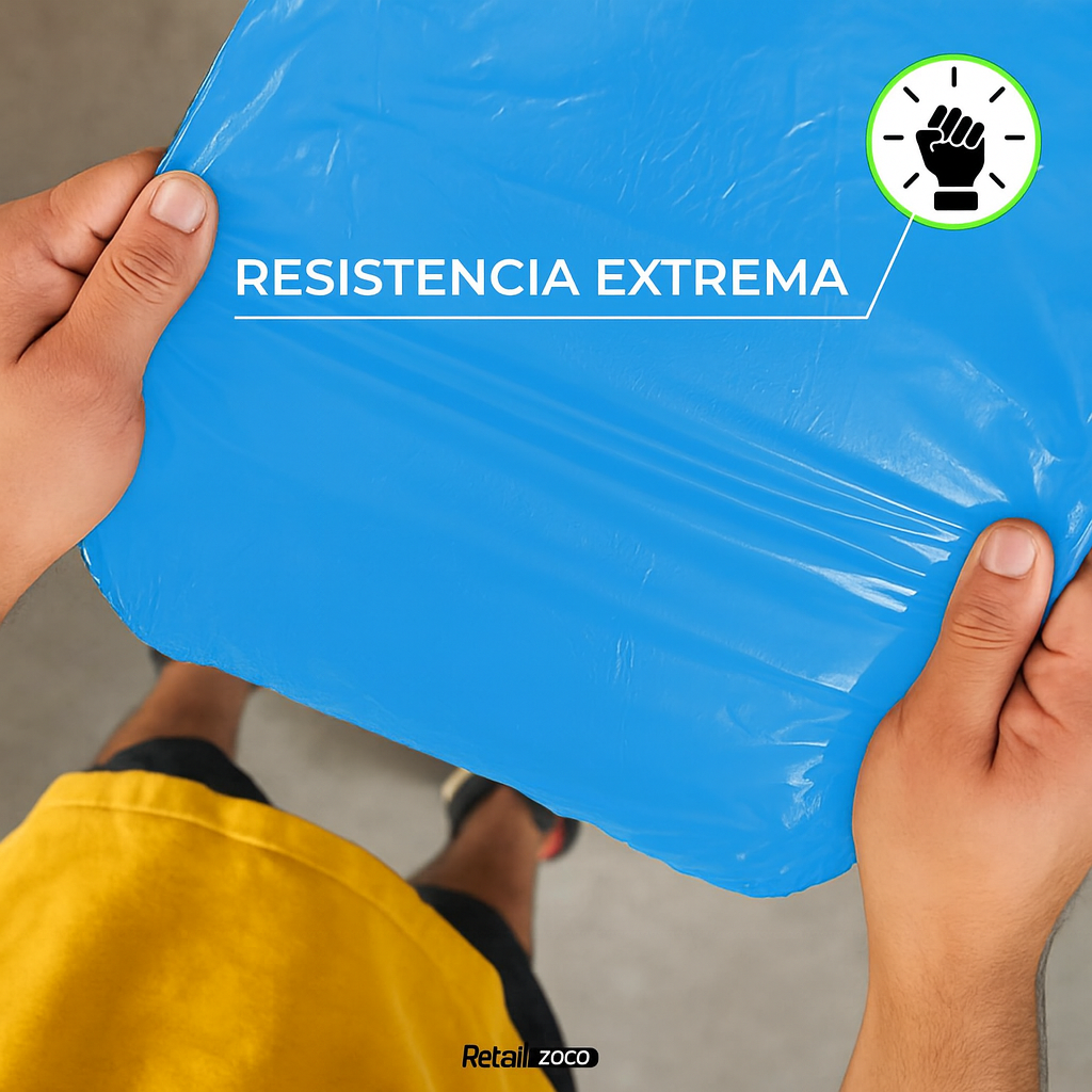 Bolsas de Basura 55x60 cm Azul 30 Litros - imagen 4