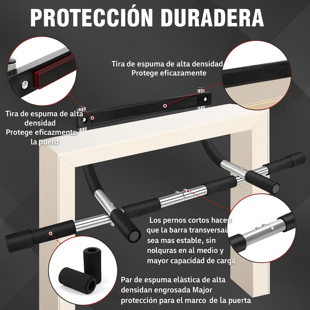 Barra de dominadas para marco de puerta Multifuncional - imagen 3