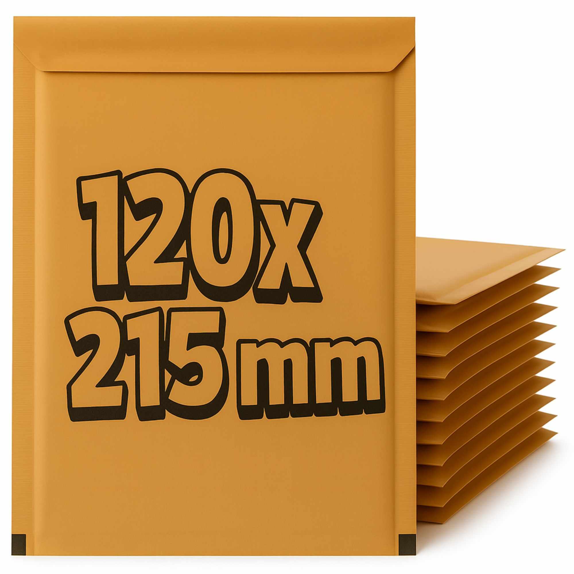 Sobres acolchados de burbujas 10 unidades 120 x 215 mm - imagen 1
