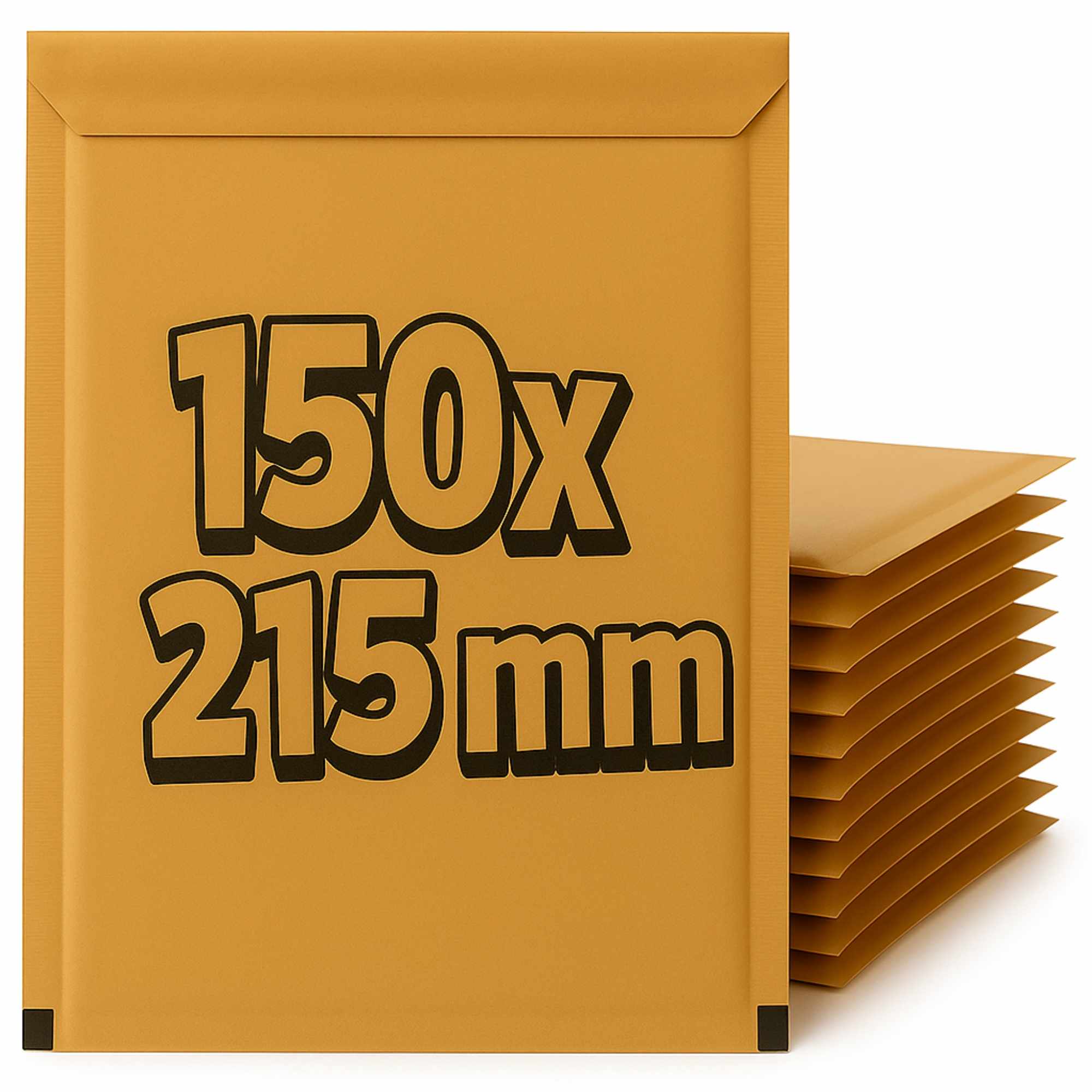 Sobres acolchados de burbujas 10 unidades 150 x 215 mm - imagen 1
