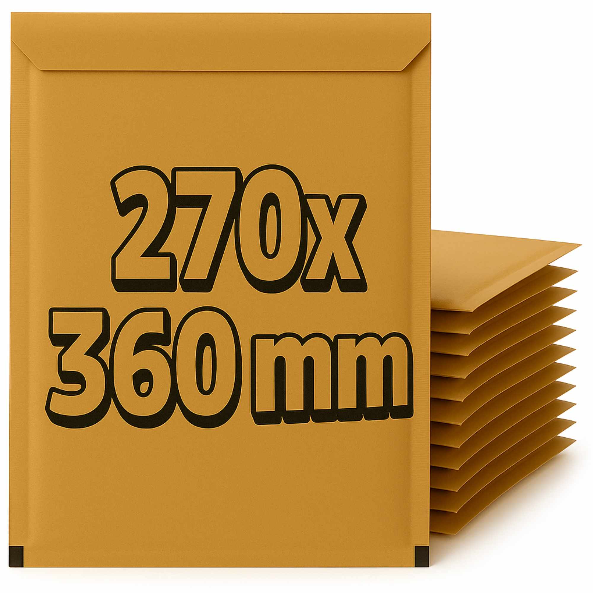 Sobres acolchados de burbujas 10 unidades 270 x 360 mm - imagen 1