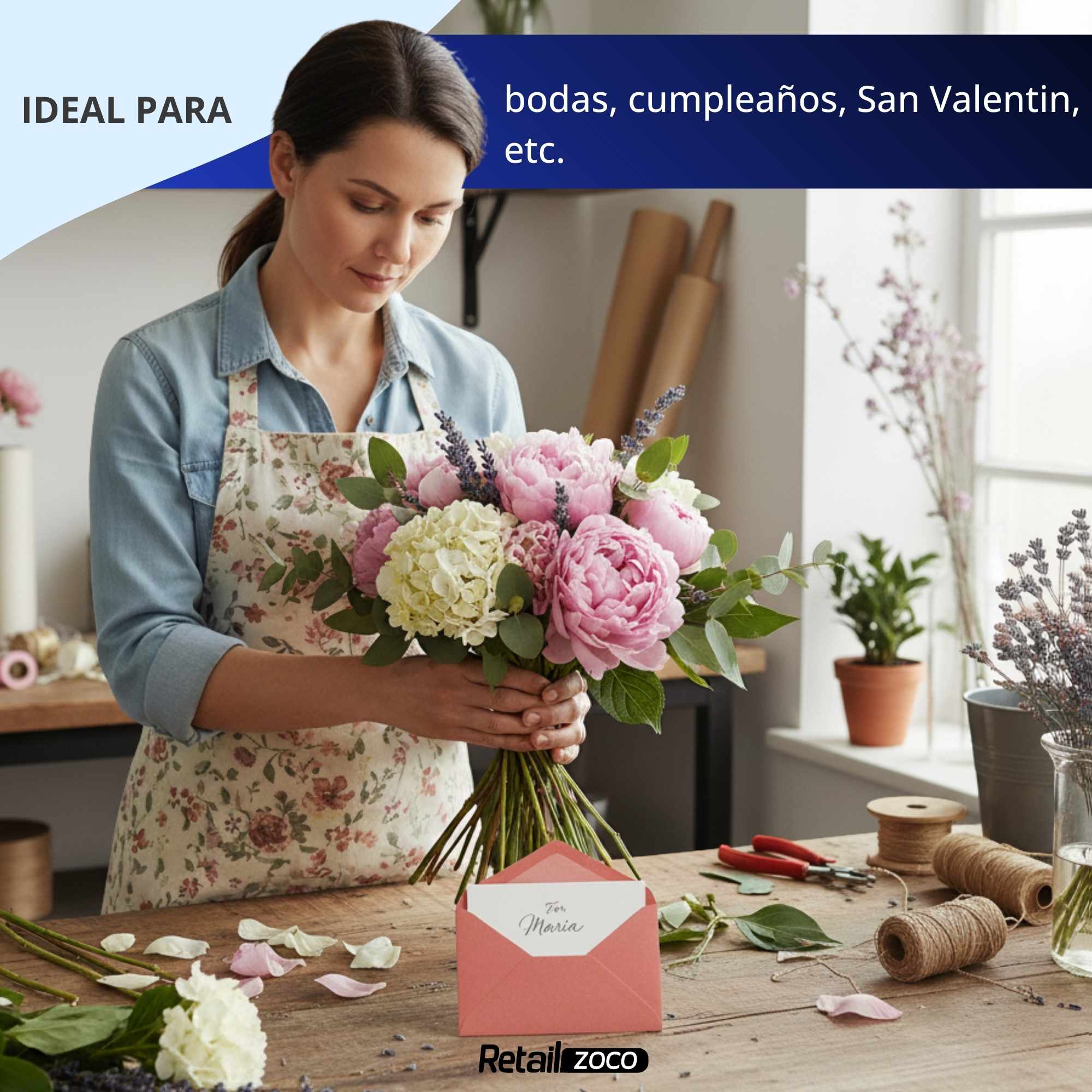 Sobres Pequeños 75 x 120 mm Rosa 15 unidades - imagen 6