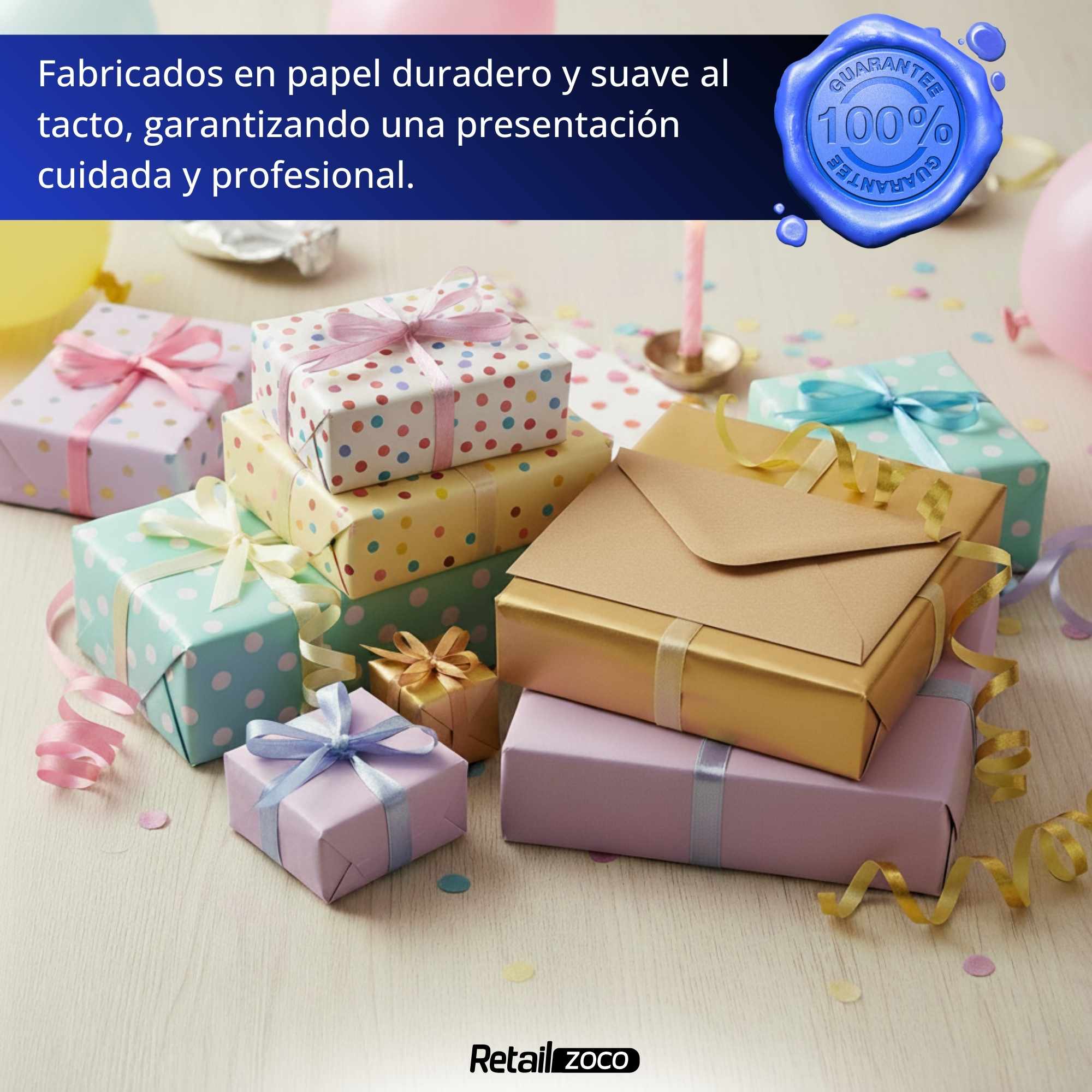 Sobres Pequeños 75 x 120 mm Kraft 15 unidades - imagen 4