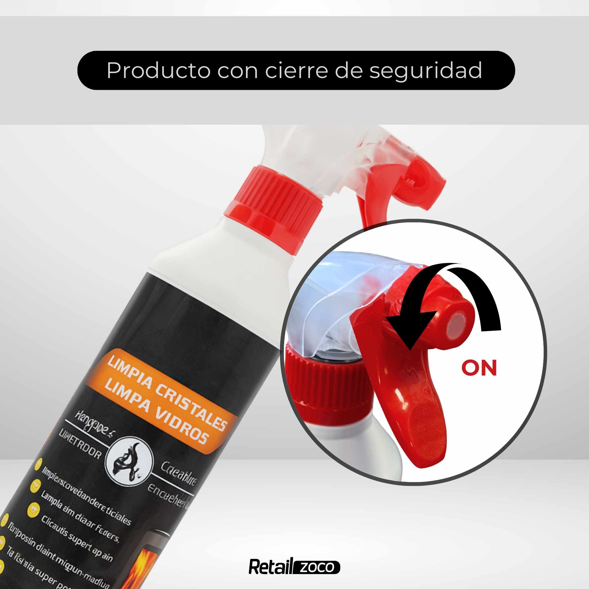 Limpiador de cristales de estufas y chimeneas 500 ml - imagen 6