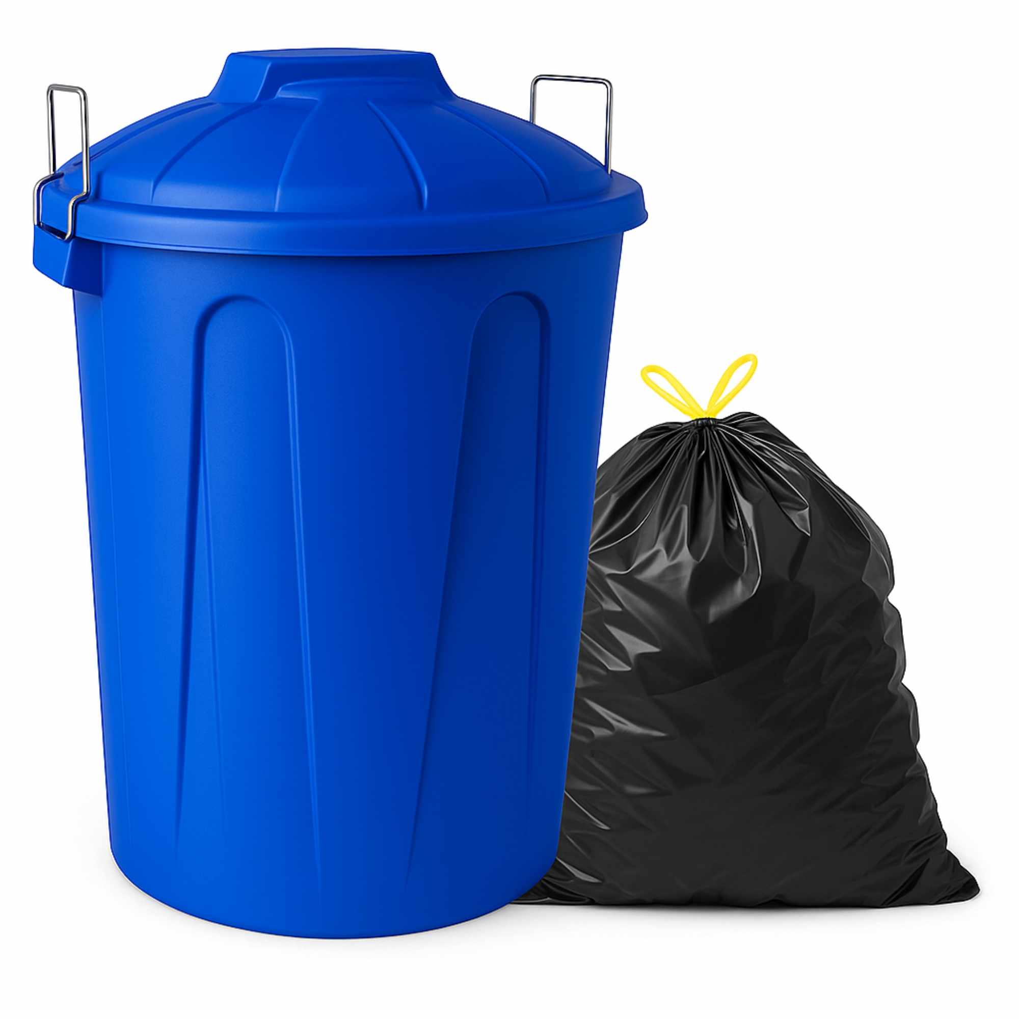 Cubo de basura comunidad 51 Litros Azul - imagen 1