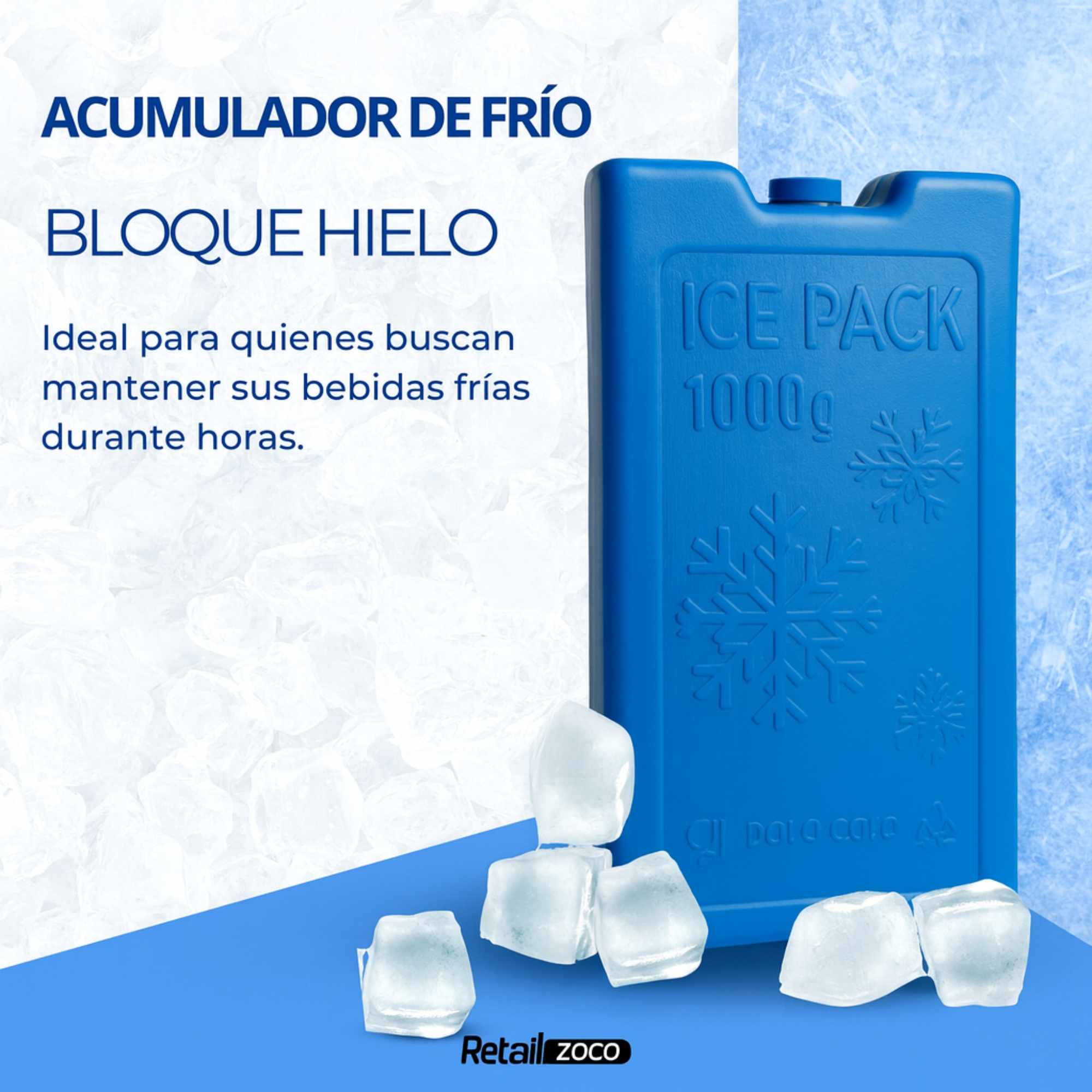 Acumulador de frio 1000 gramos - imagen 2