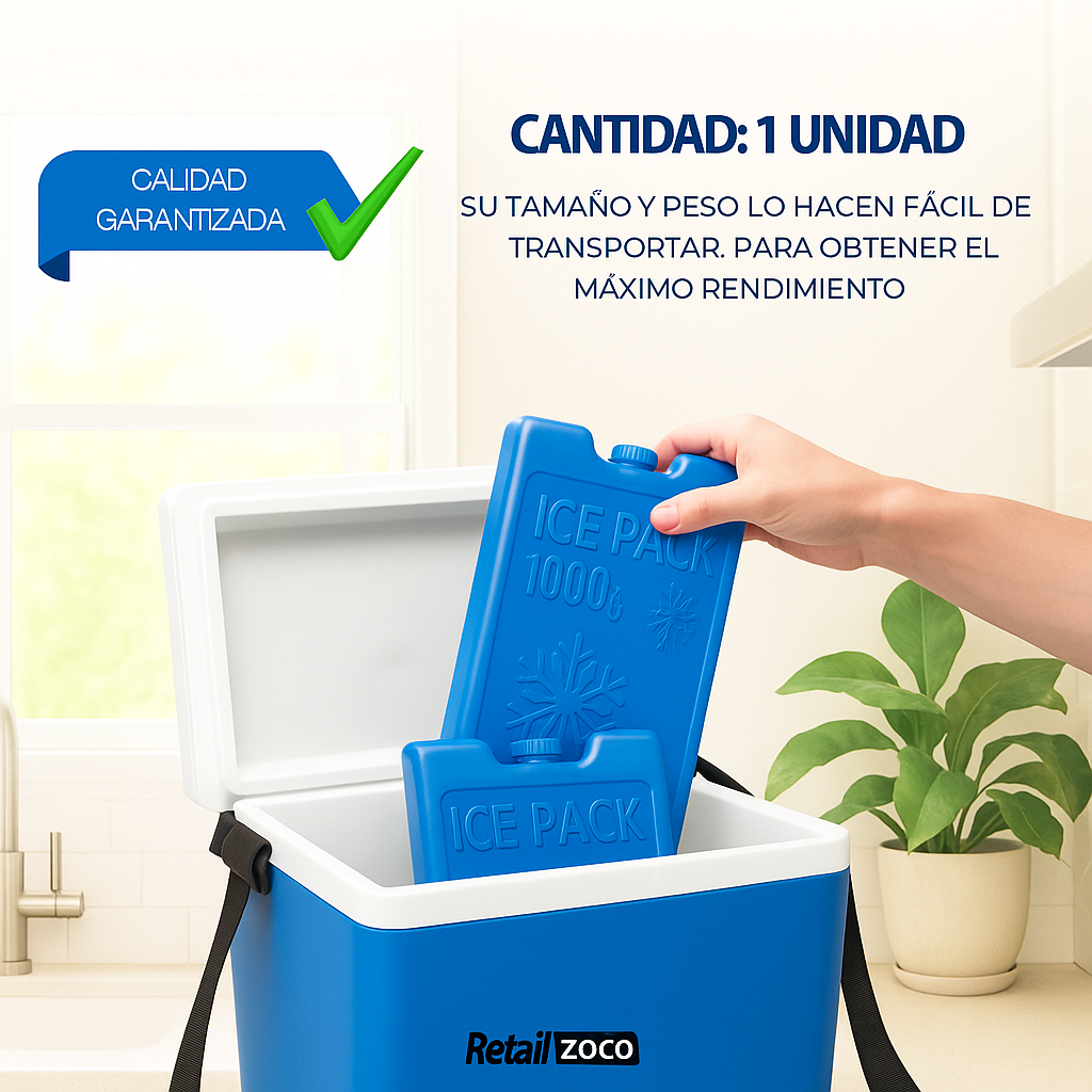 Acumulador de frio 1000 gramos - imagen 5