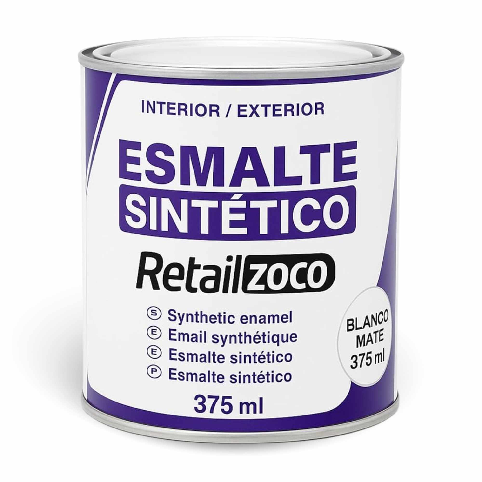 Esmalte sintético Blanco Mate 375 ml - imagen 1