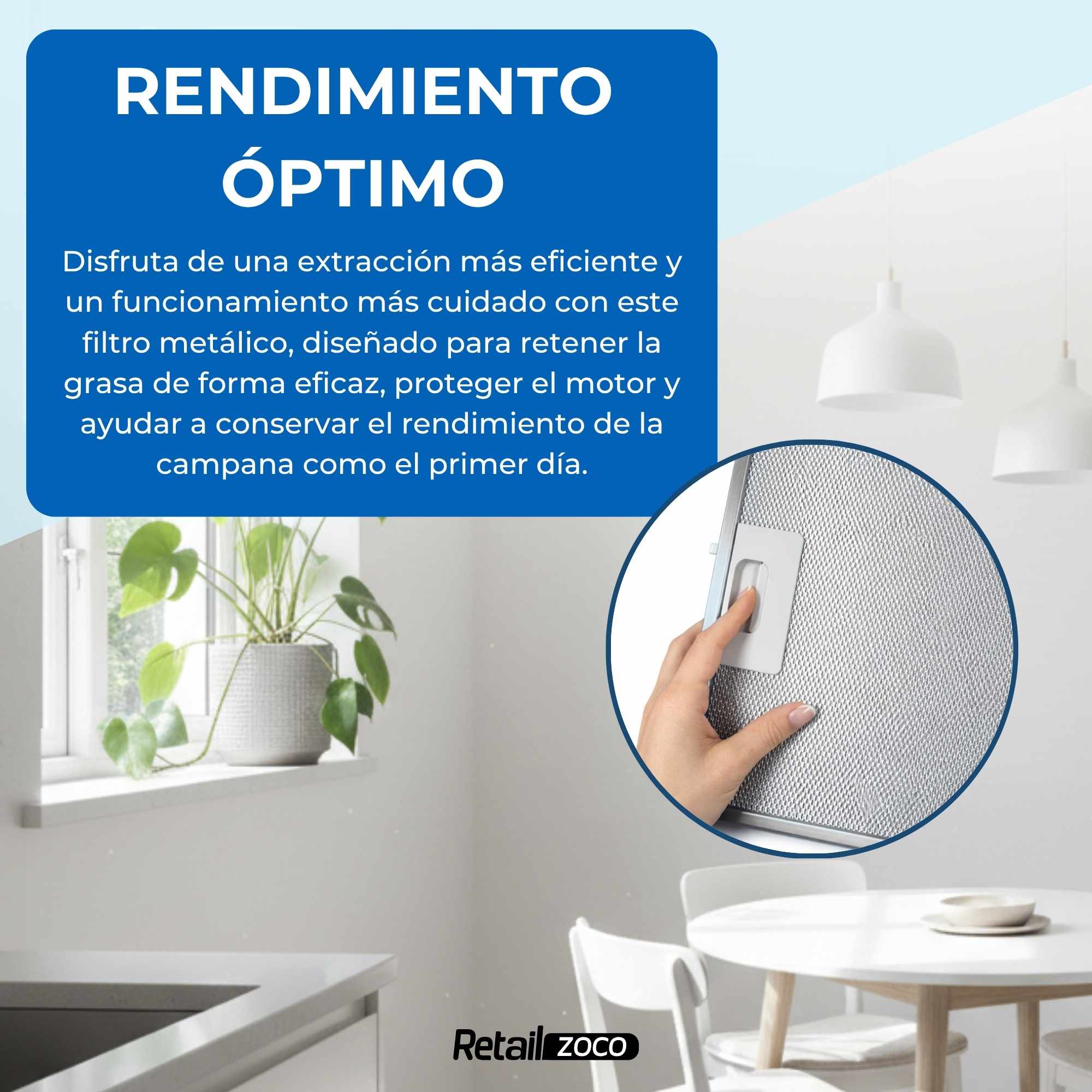 Filtro de Campana Extractora compatibles con Teka 81460133 - imagen 4