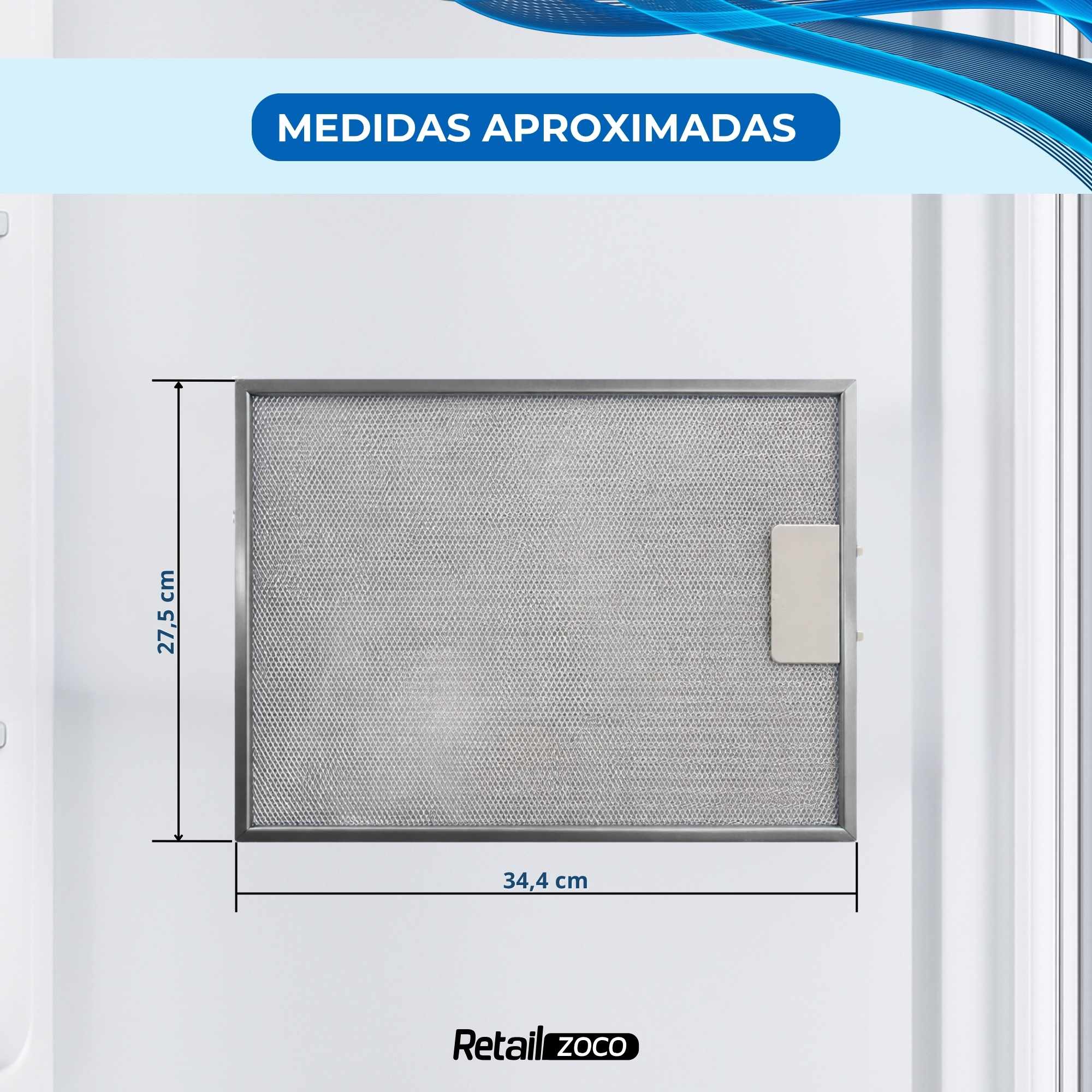 Filtro de Campana Extractora compatibles con Teka 81460133 - imagen 6