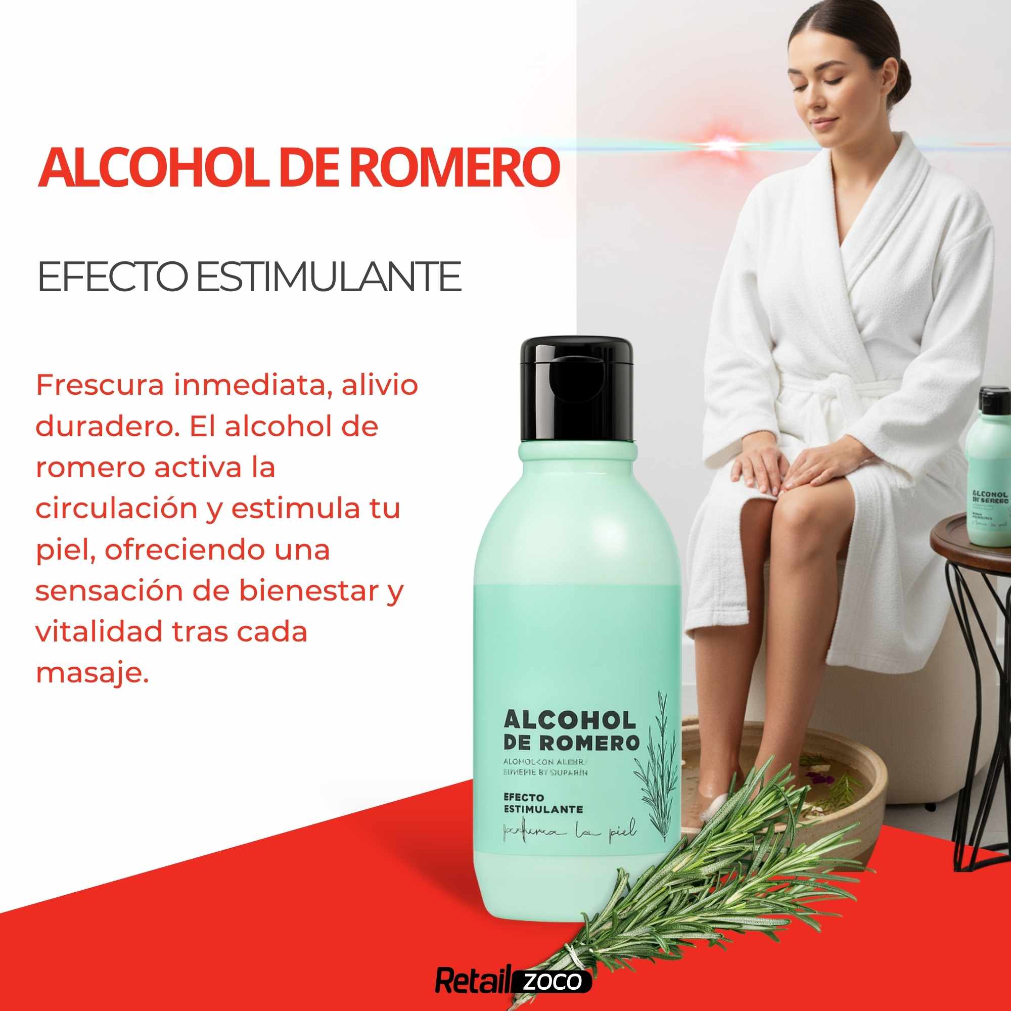 Alcohol de Romero 250ml - imagen 2