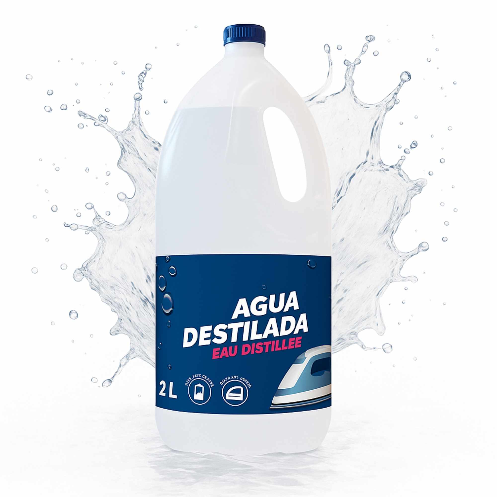 Agua Destilada 2 Litros - imagen 1