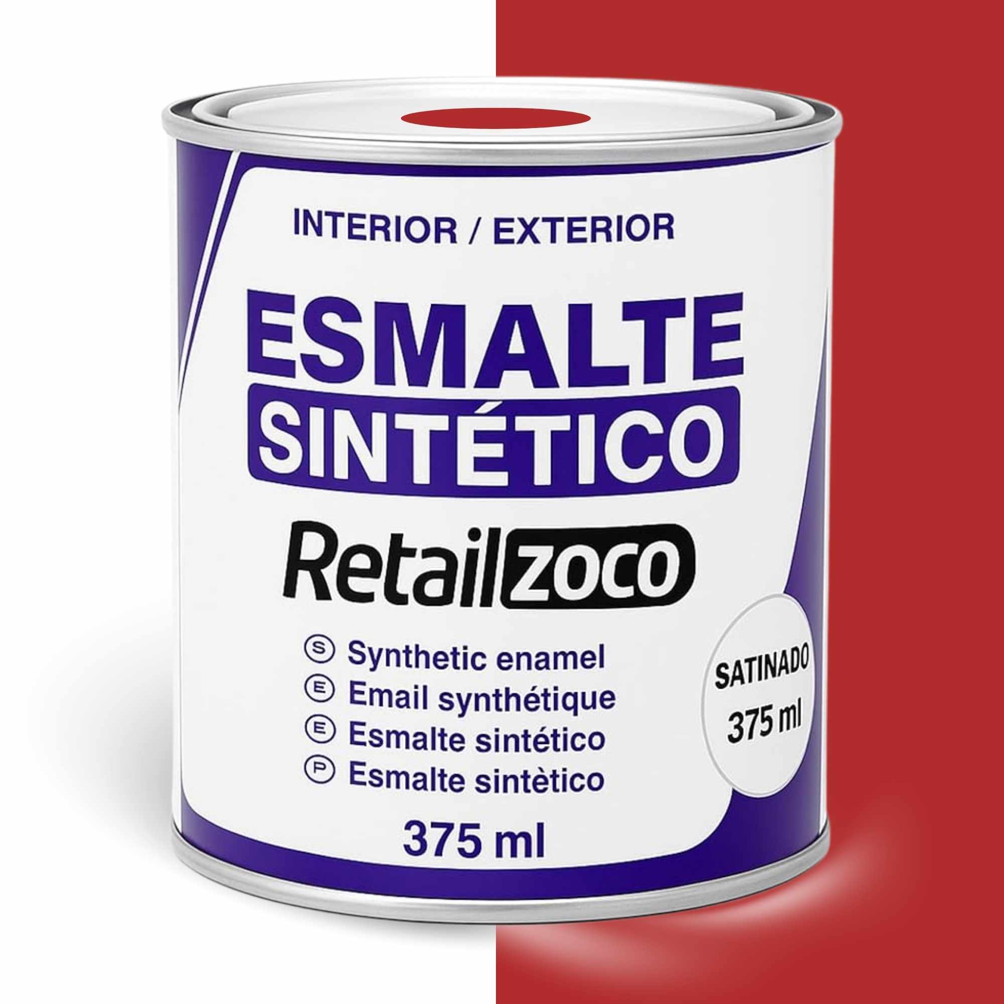 Esmalte sintético Rojo Vivo Brillo 375 ml