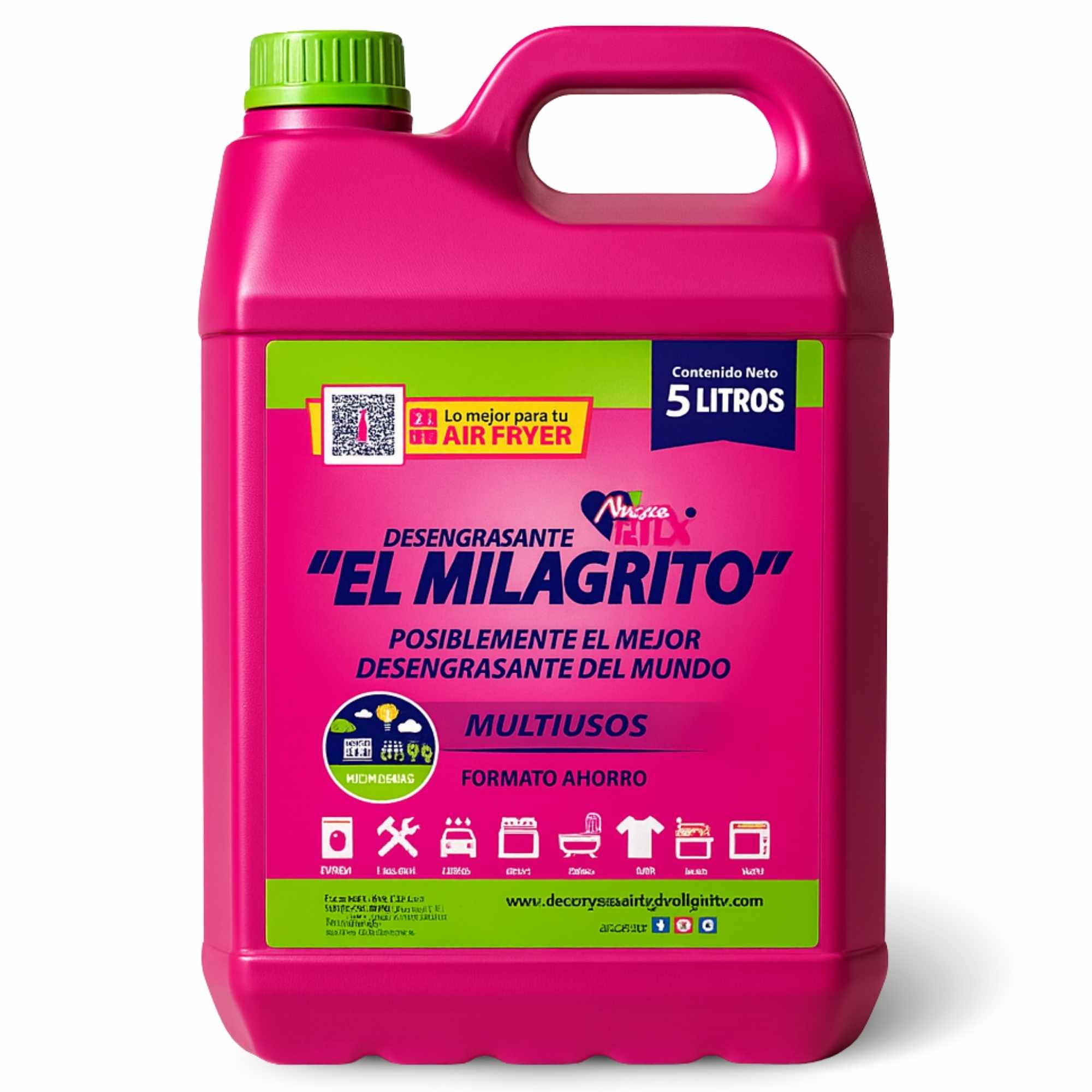 Desengrasante El Milagrito Garrafa 5 Litros