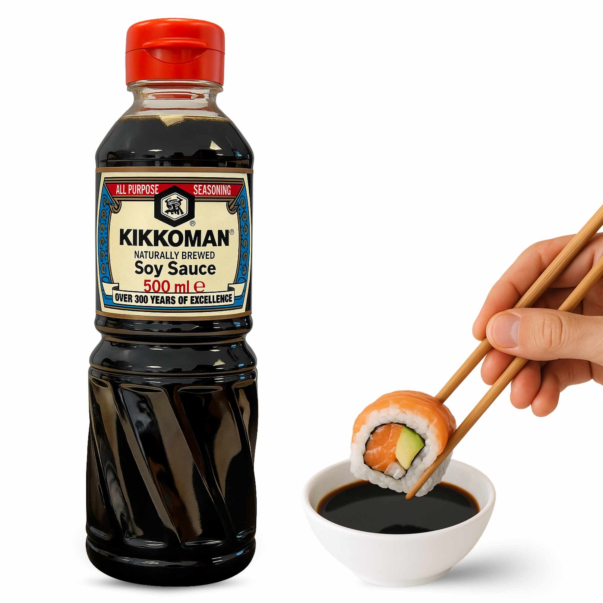 Salsa de Soja clásica Kikkoman 500 ml