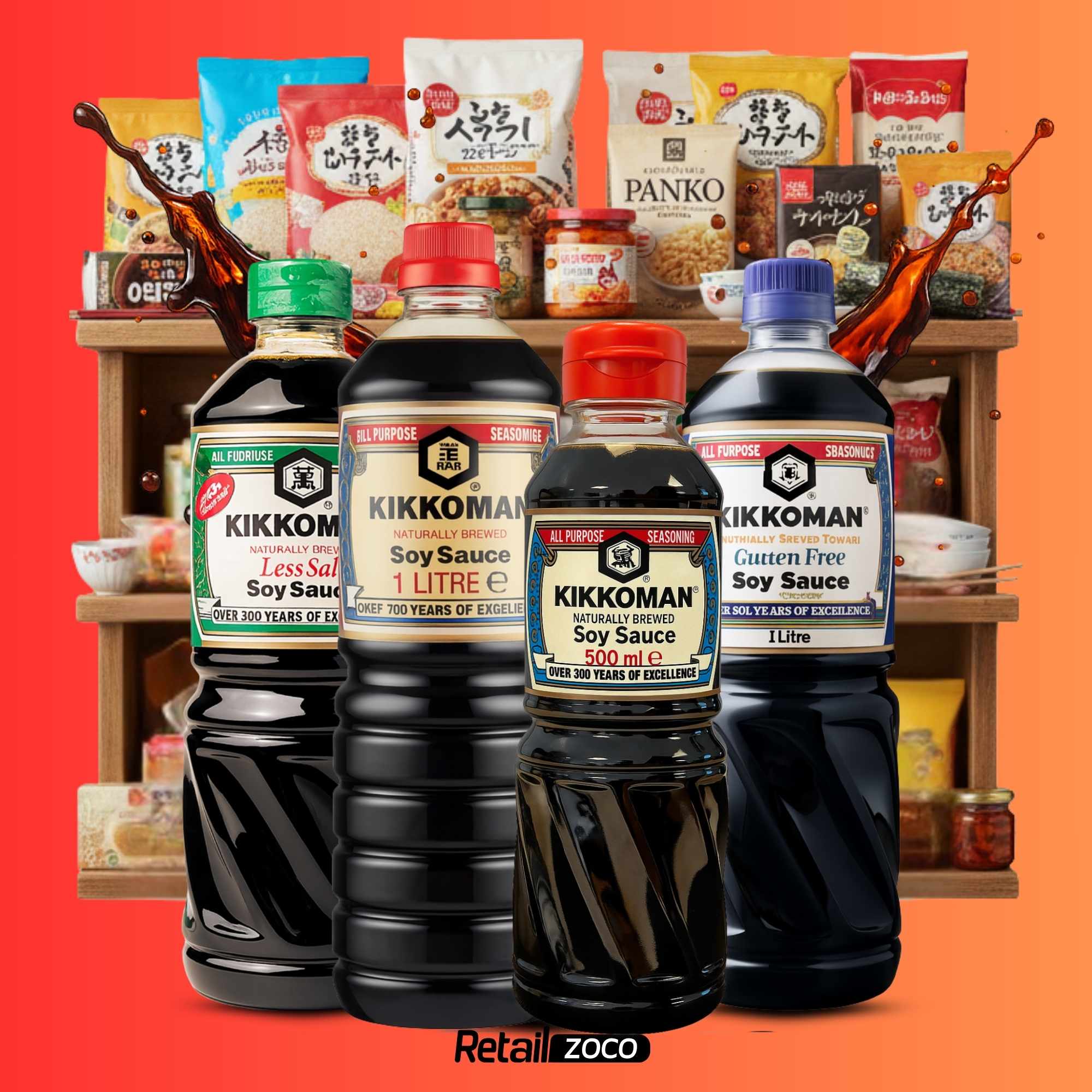 Salsa de Soja clásica Kikkoman 500 ml - imagen 6