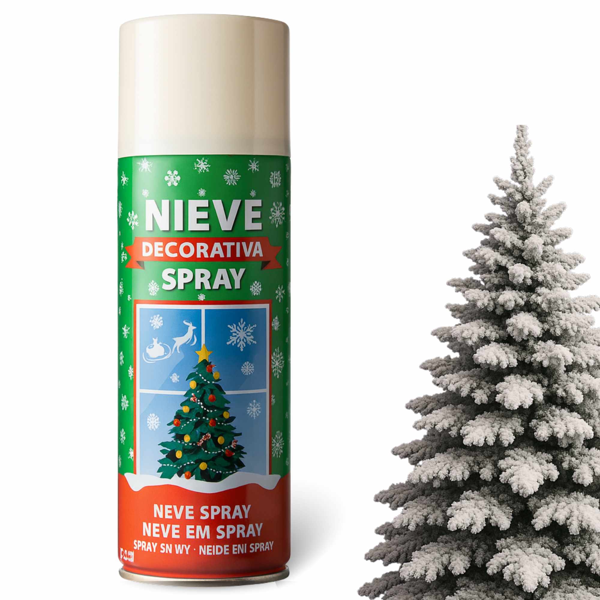Spray Espuma Nieve Artificial 150 ml - imagen 1