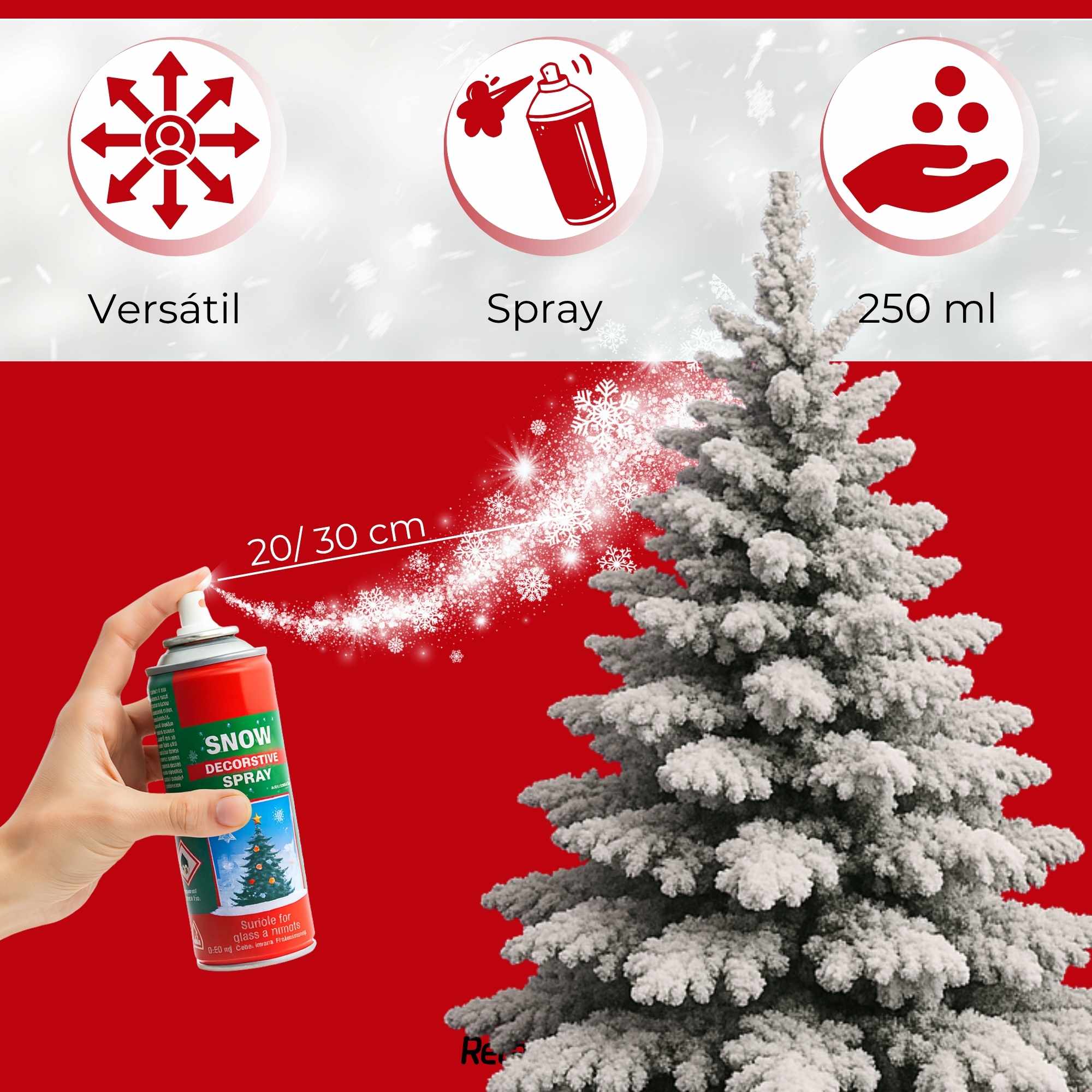 Spray Espuma Nieve Artificial 150 ml - imagen 4