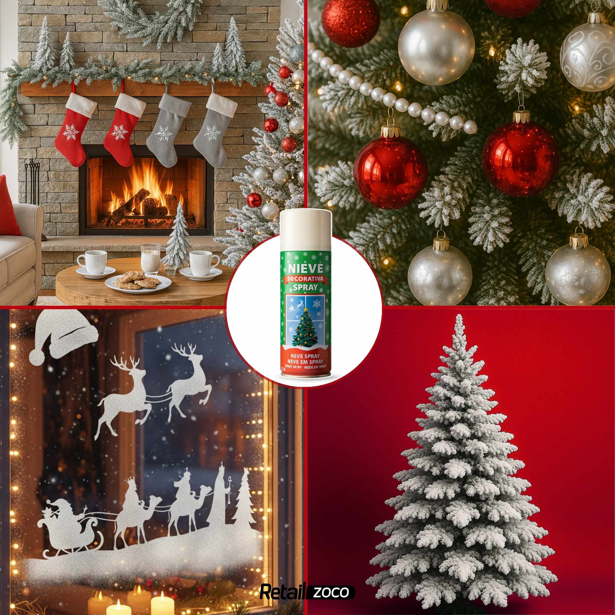 Spray Espuma Nieve Artificial 250 ml - imagen 5