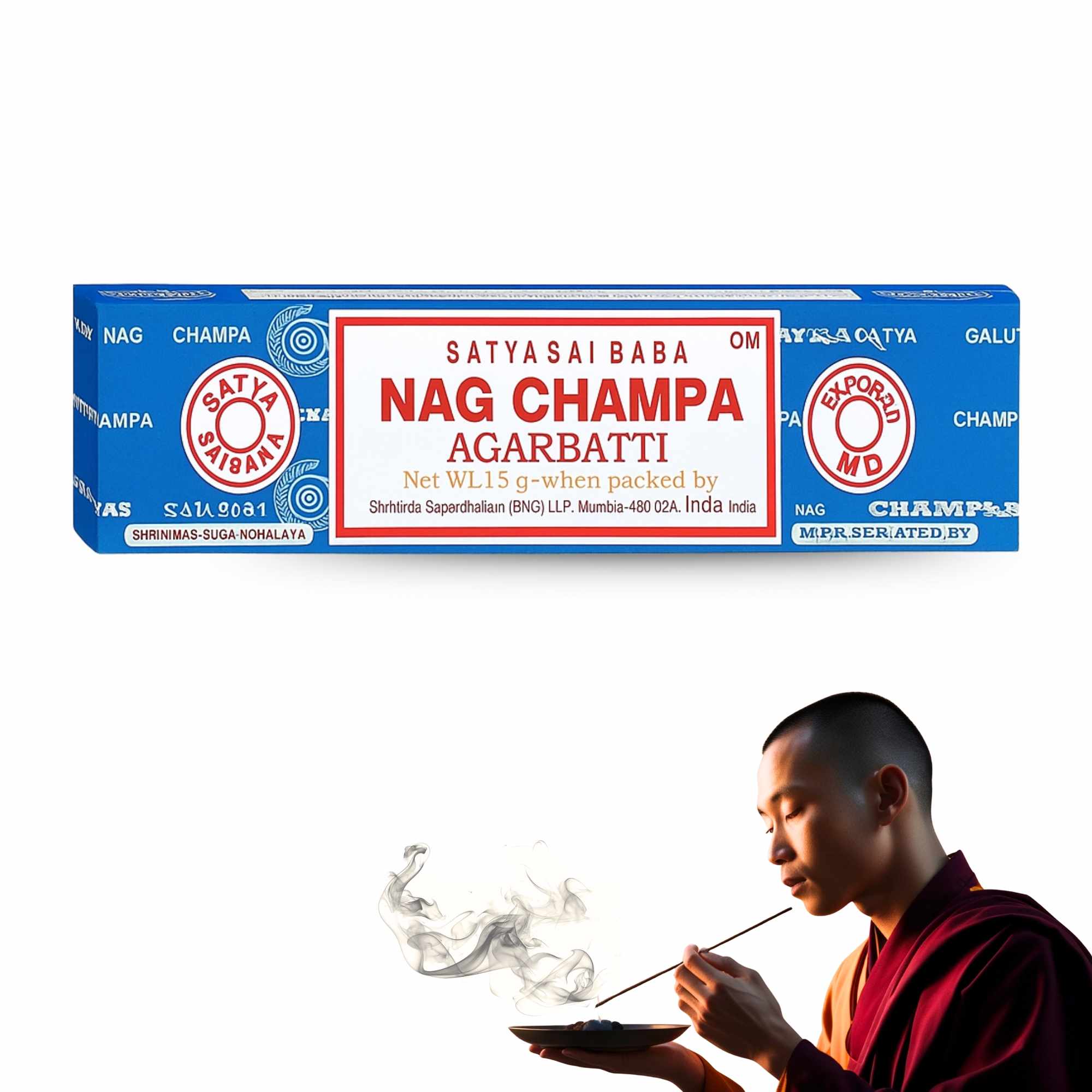 Incienso Nag Champa Varillas 15 gr