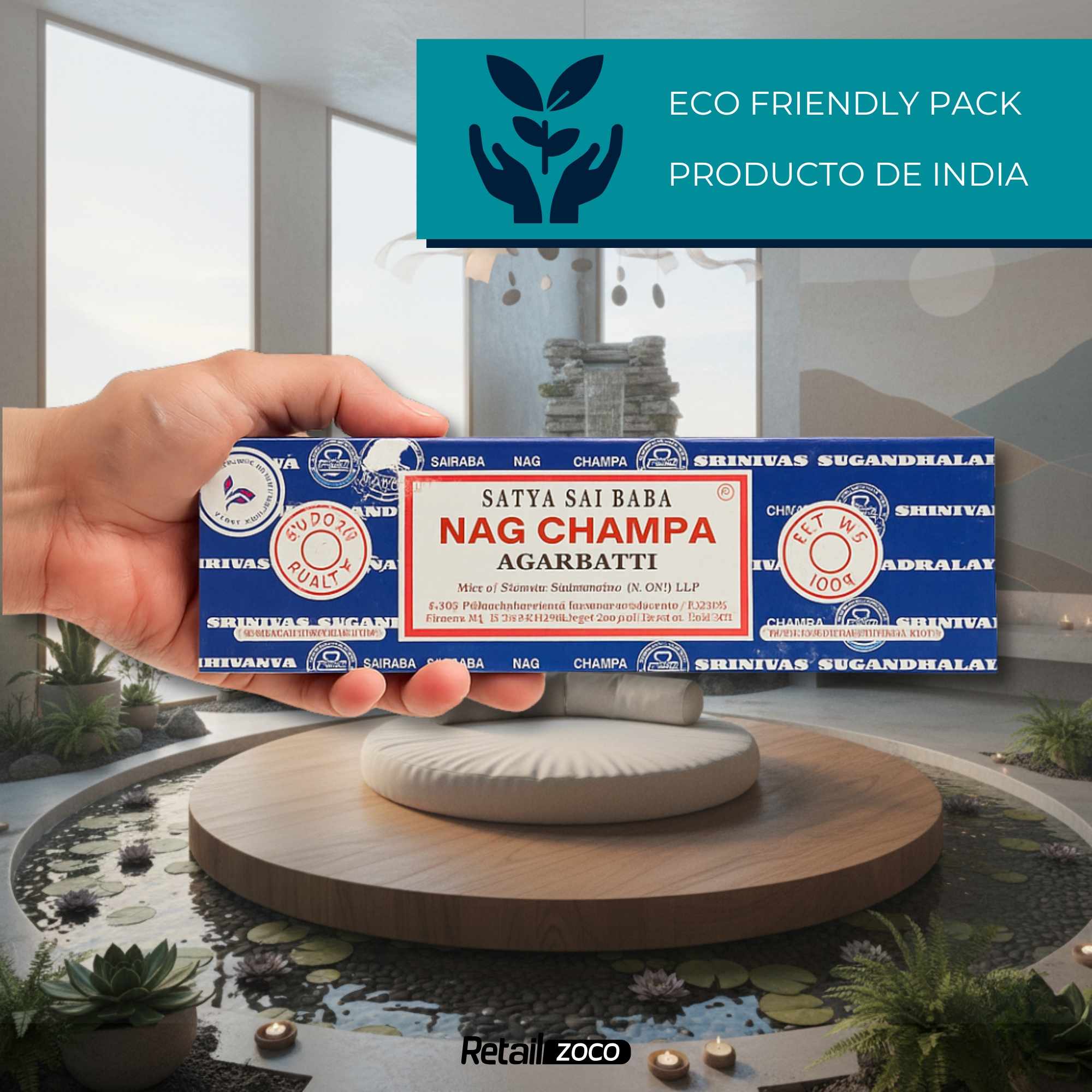 Incienso Nag Champa Varillas 15 gr - imagen 6