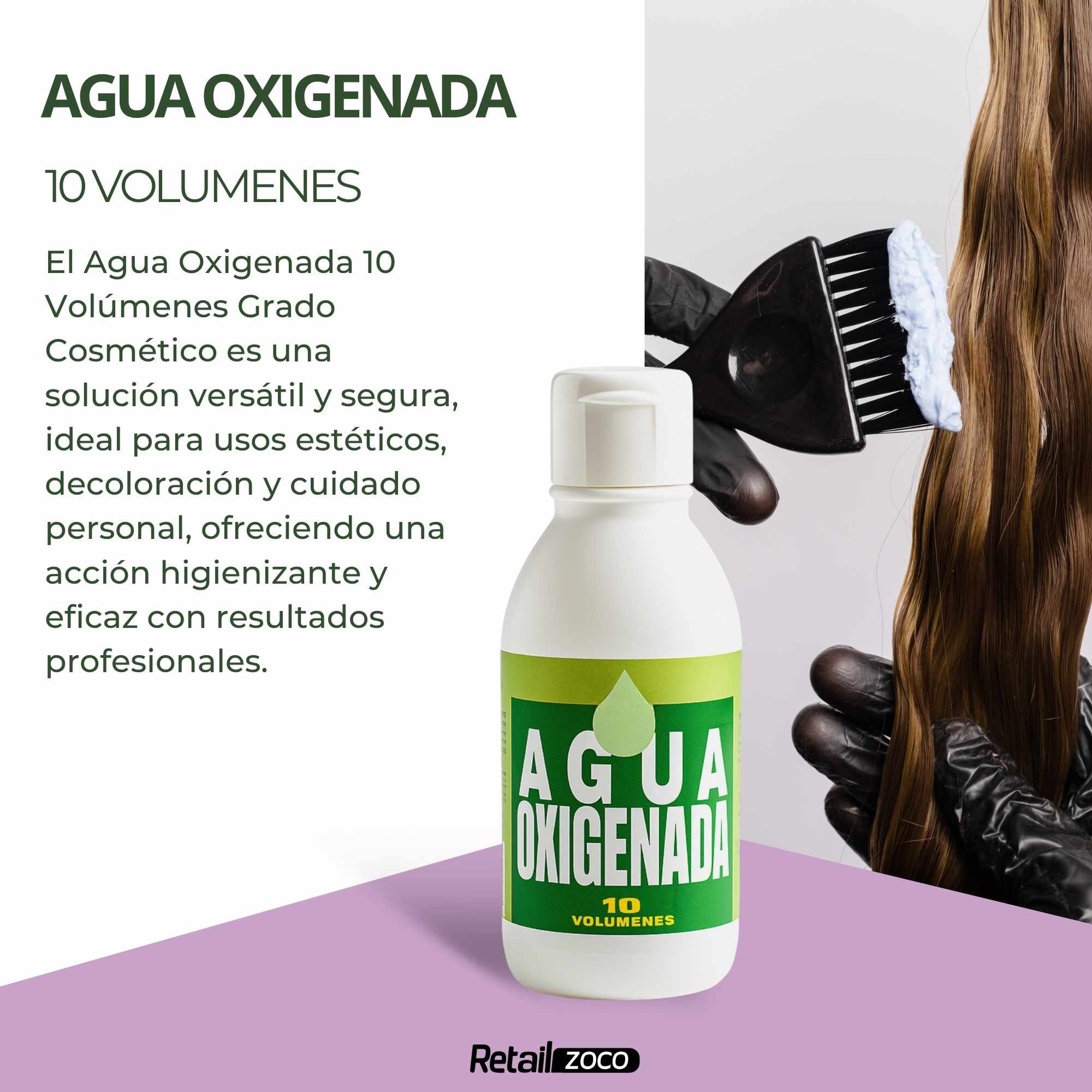 Agua Oxigenada 250ml - imagen 2