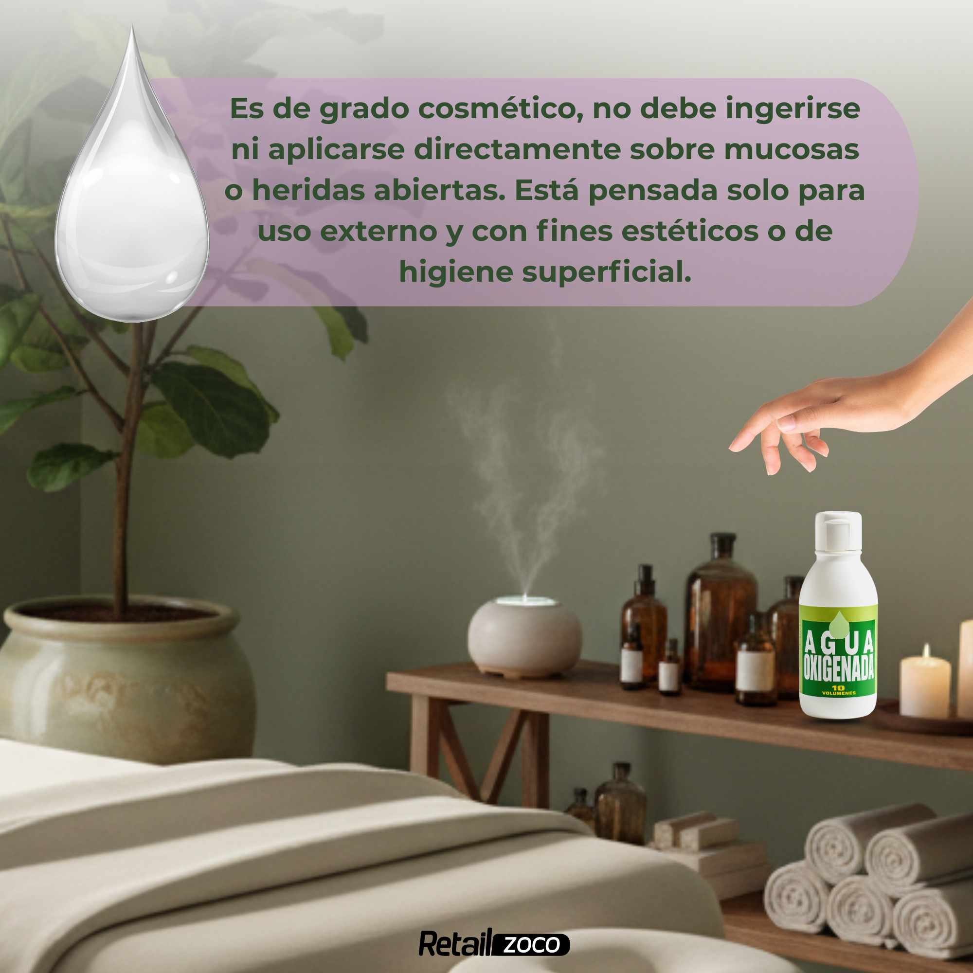 Agua Oxigenada 250ml - imagen 6