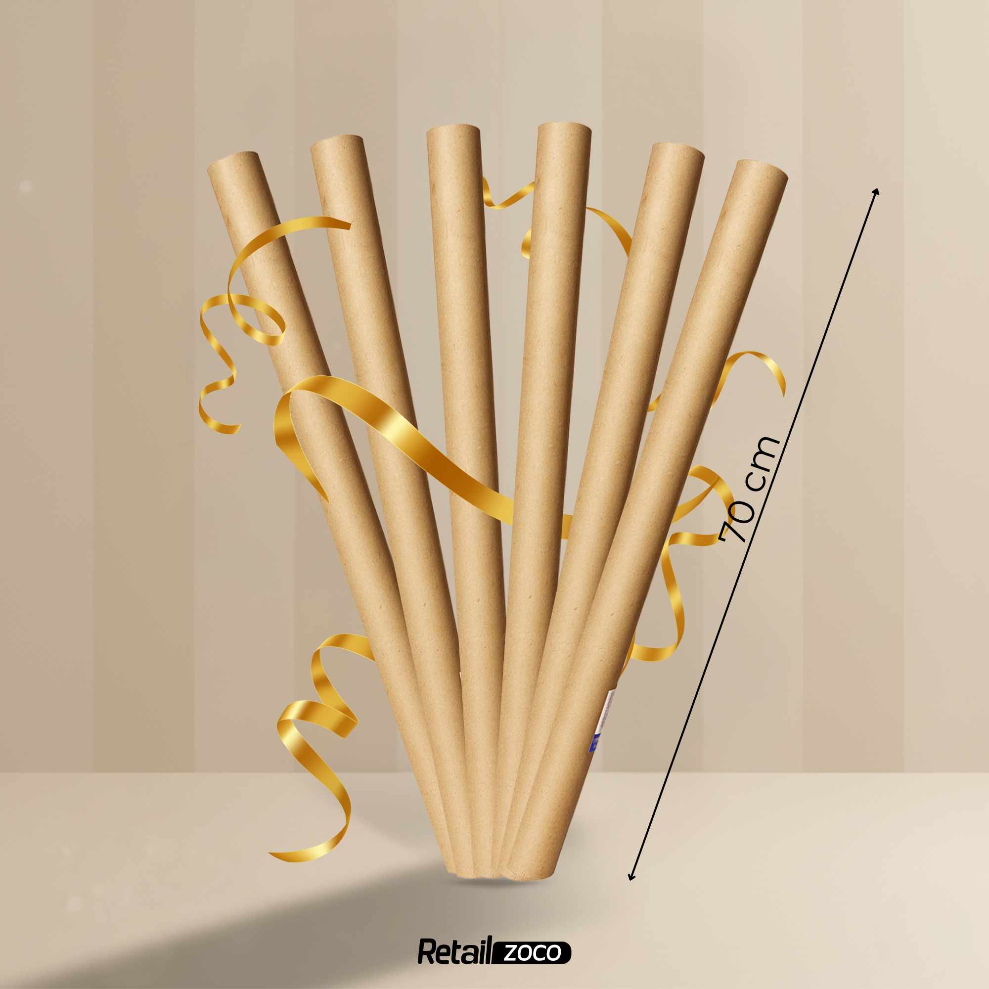 Rollo de papel Kraft 70 cm x 2 Metros - imagen 6