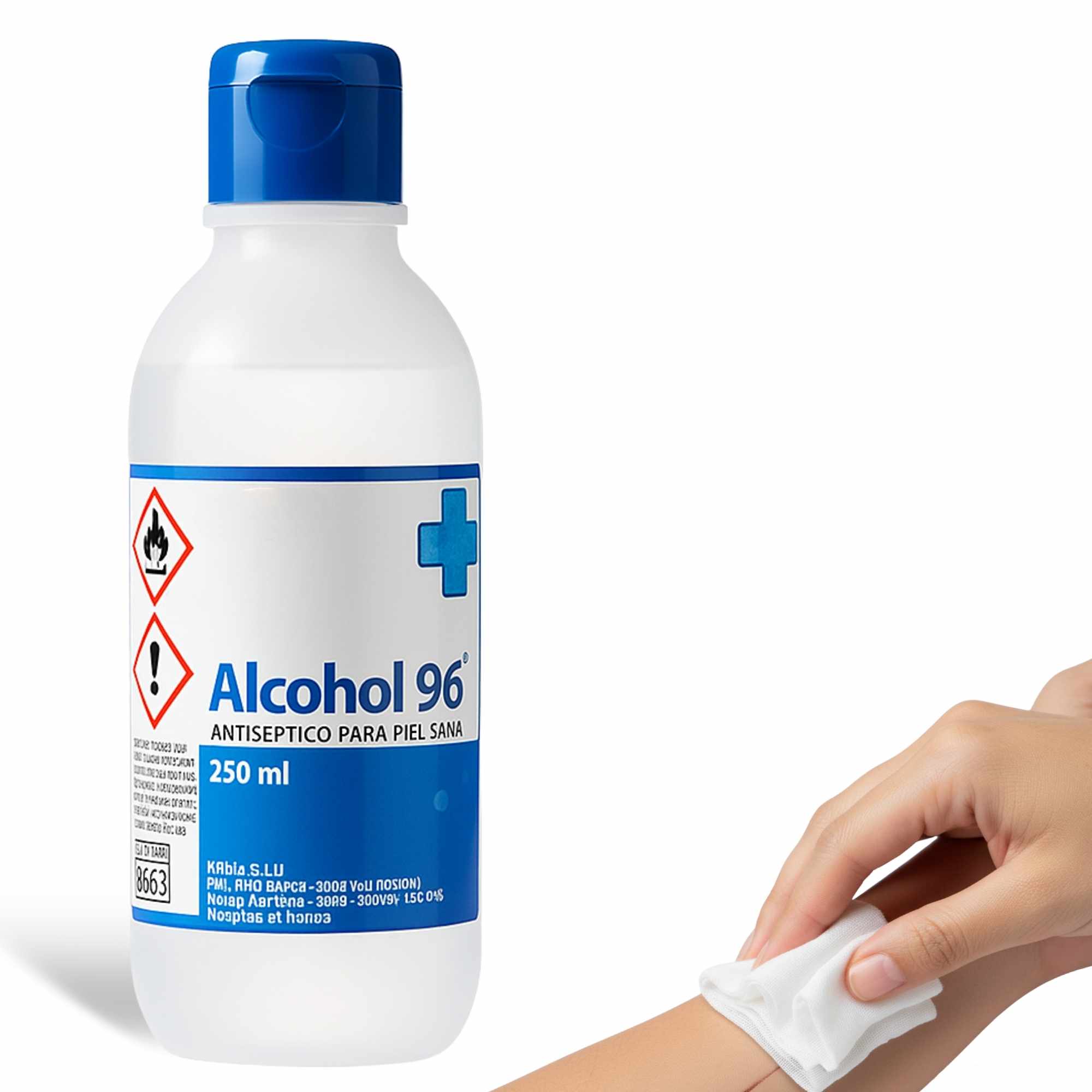 Alcohol Antiseptico 96º formato 250 ml