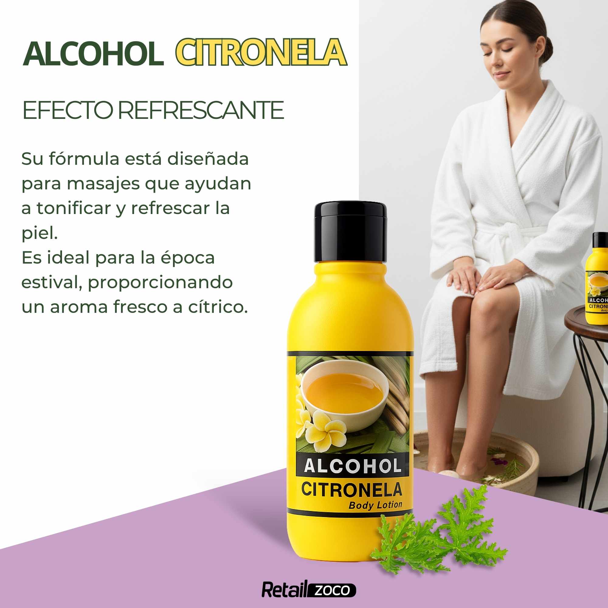 Alcohol de Cintronella 250ml - imagen 2