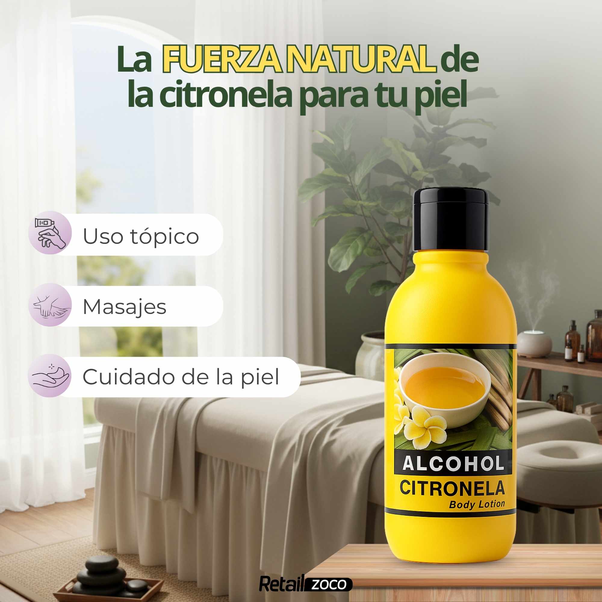 Alcohol de Cintronella 250ml - imagen 4