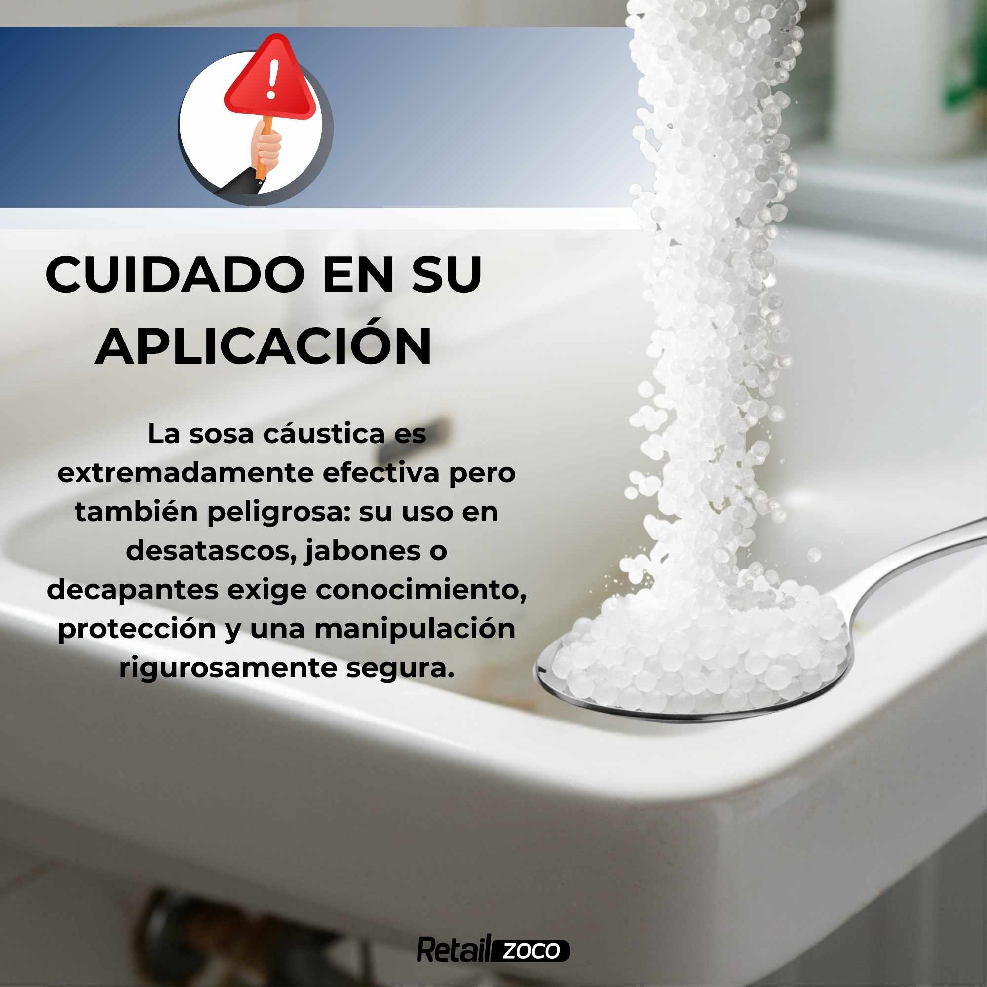 Sosa Cáustica Perlas 1 Kg 75% - imagen 5