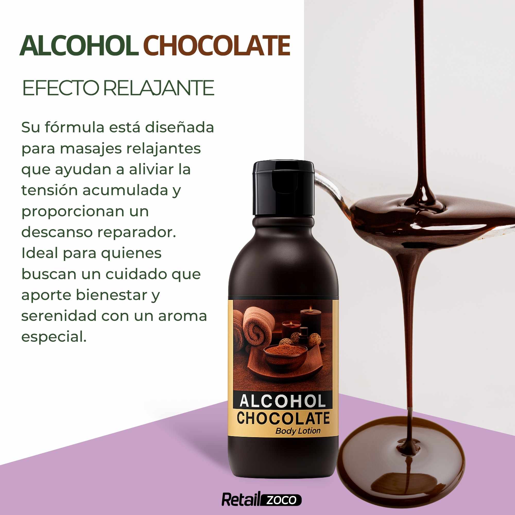Alcohol de Chocolate 250ml - imagen 2