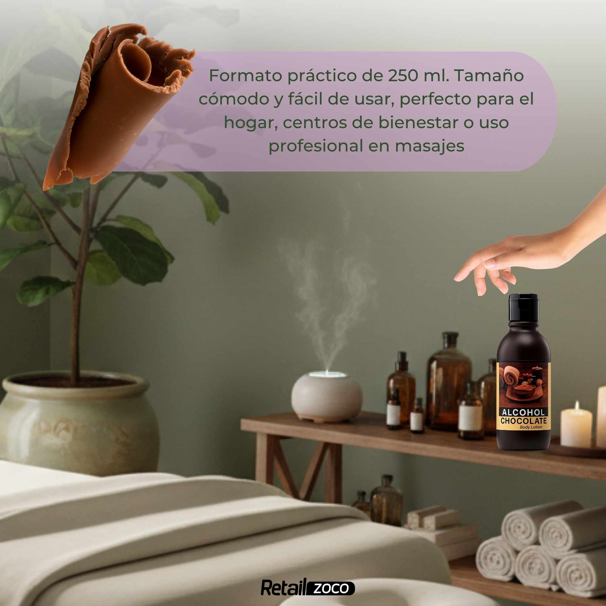 Alcohol de Chocolate 250ml - imagen 5