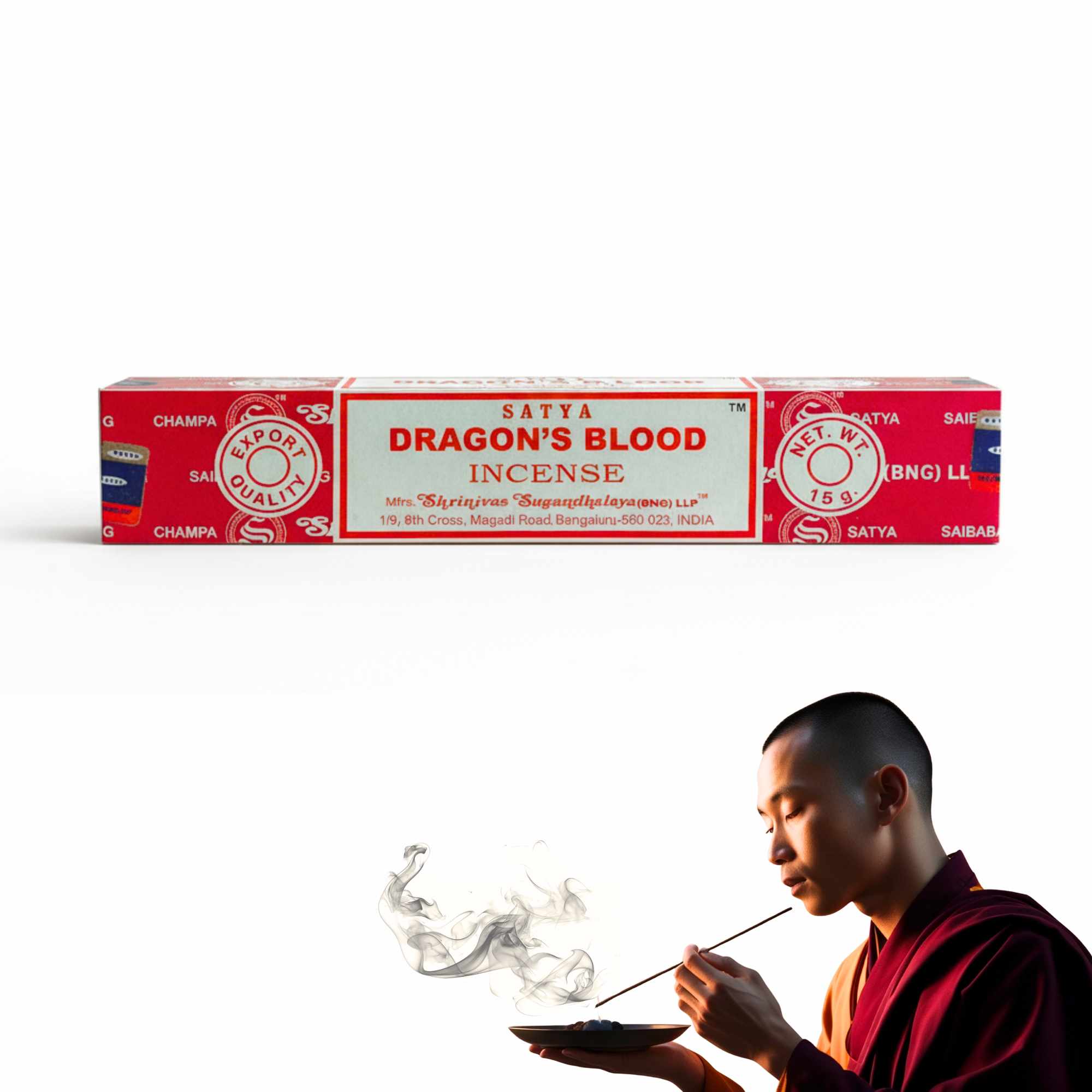 Incienso Nag Champa Dragon Blood Varillas 15 gr