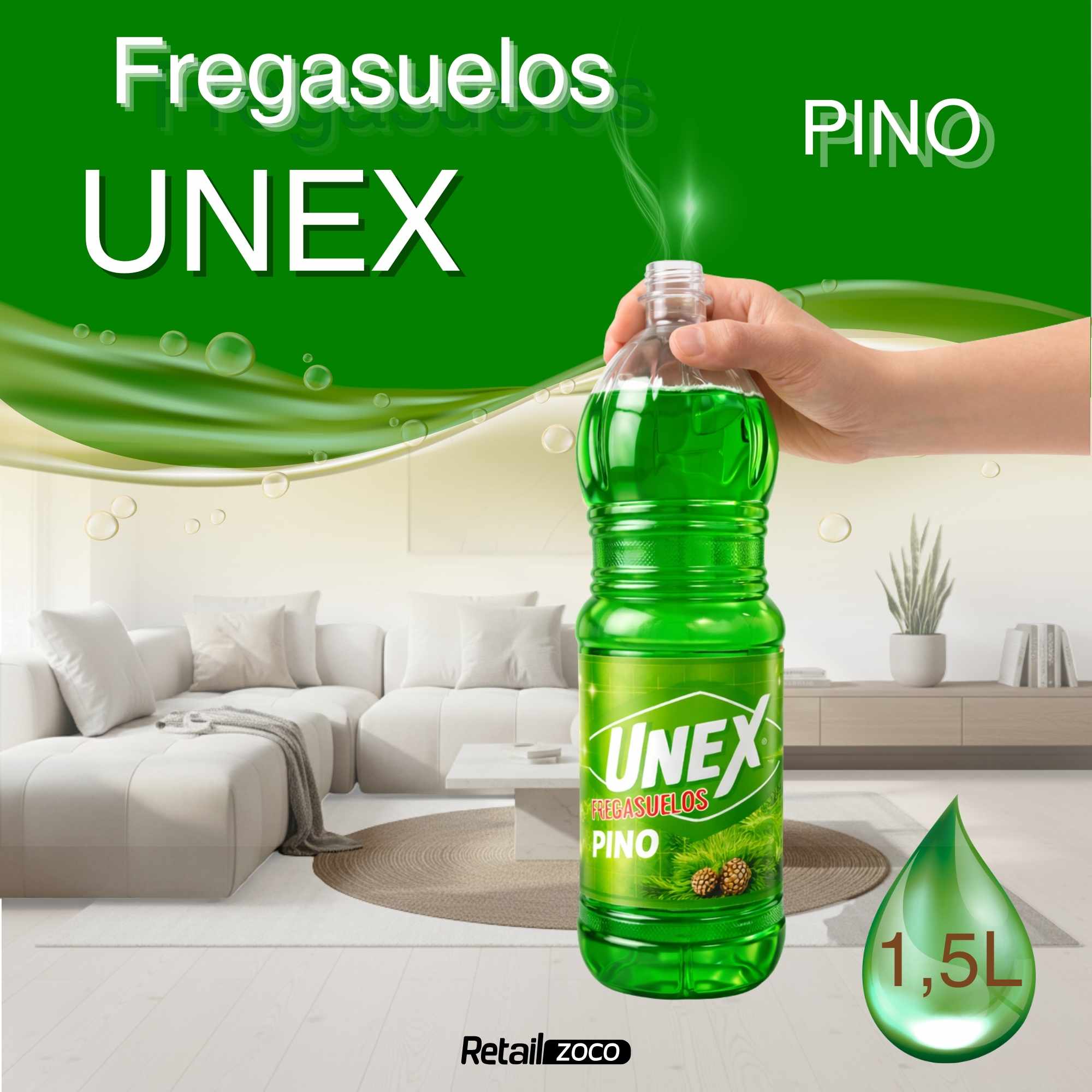 Friegasuelos Pino 1.5 Litros - imagen 2