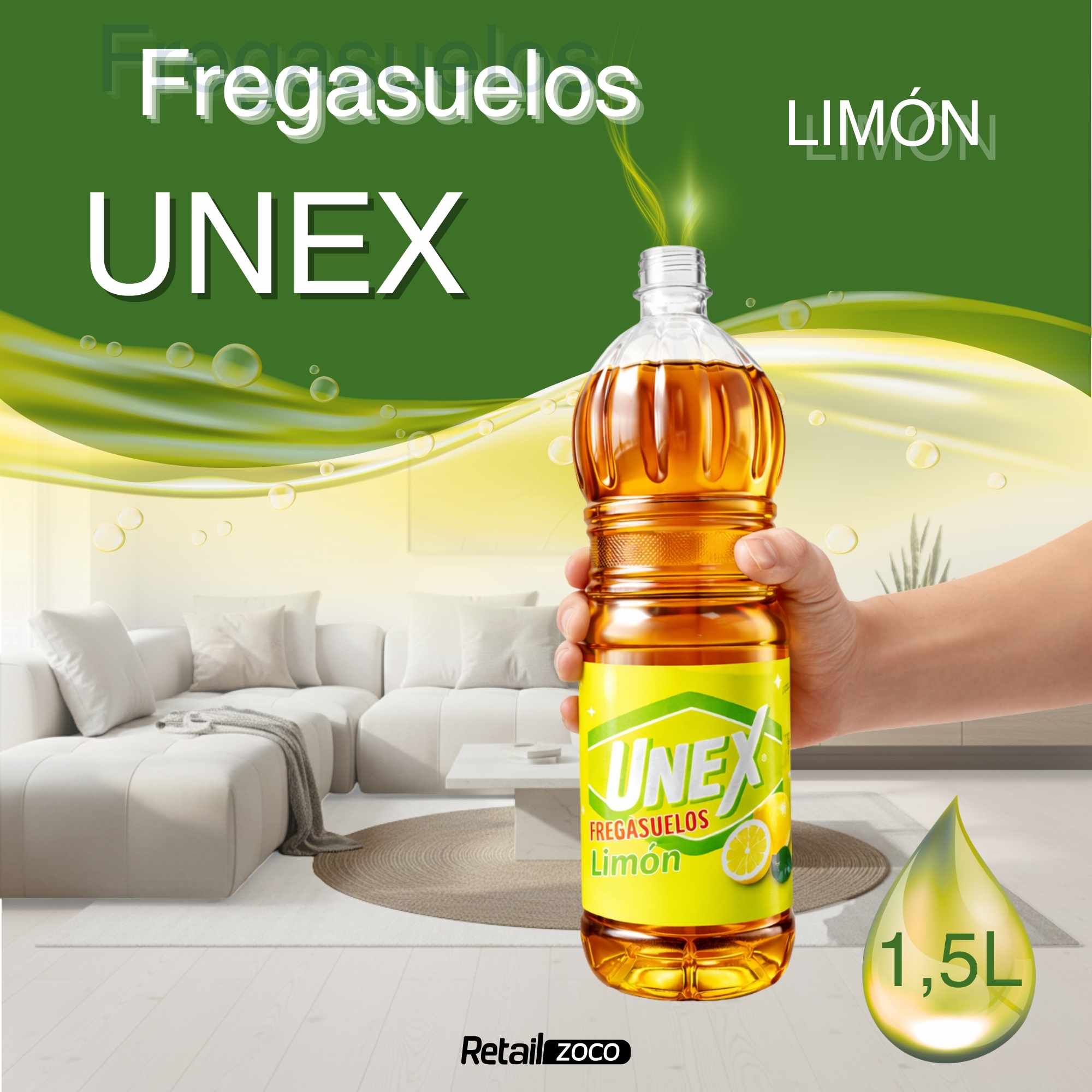 Friegasuelos Limón 1.5 Litros - imagen 2
