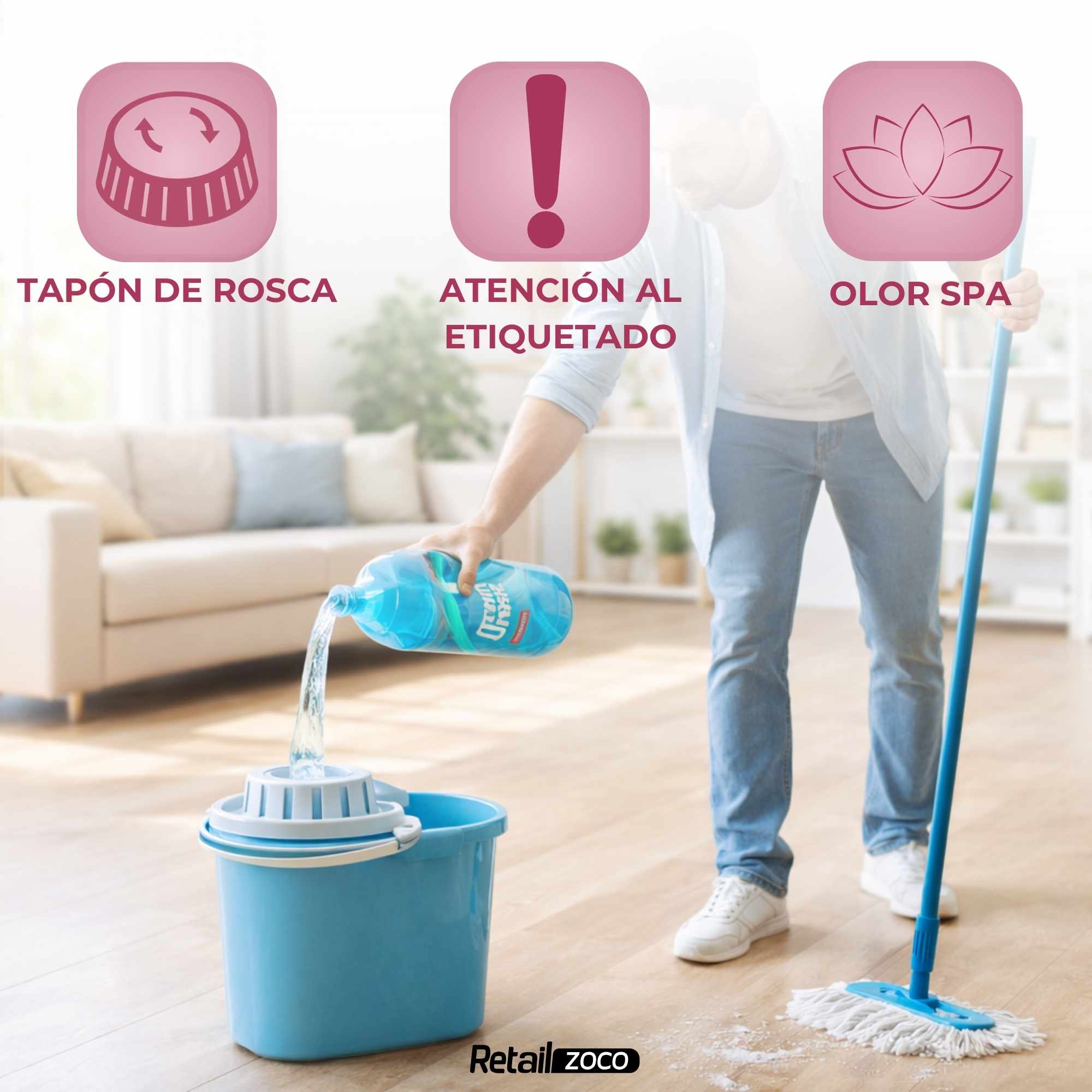 Friegasuelos SPA 1.5 Litros - imagen 4