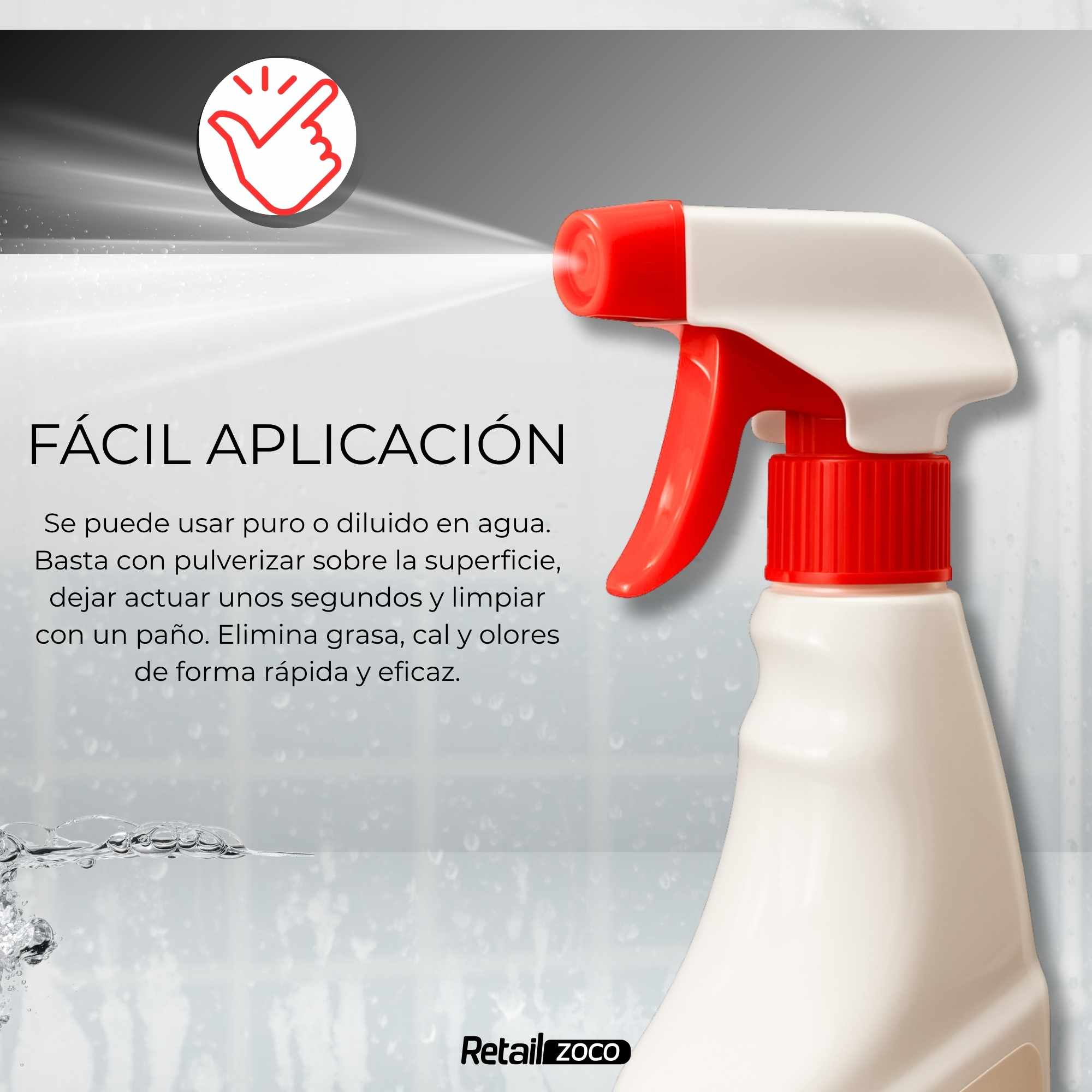 Vinagre de limpieza spray 750 ml - imagen 5