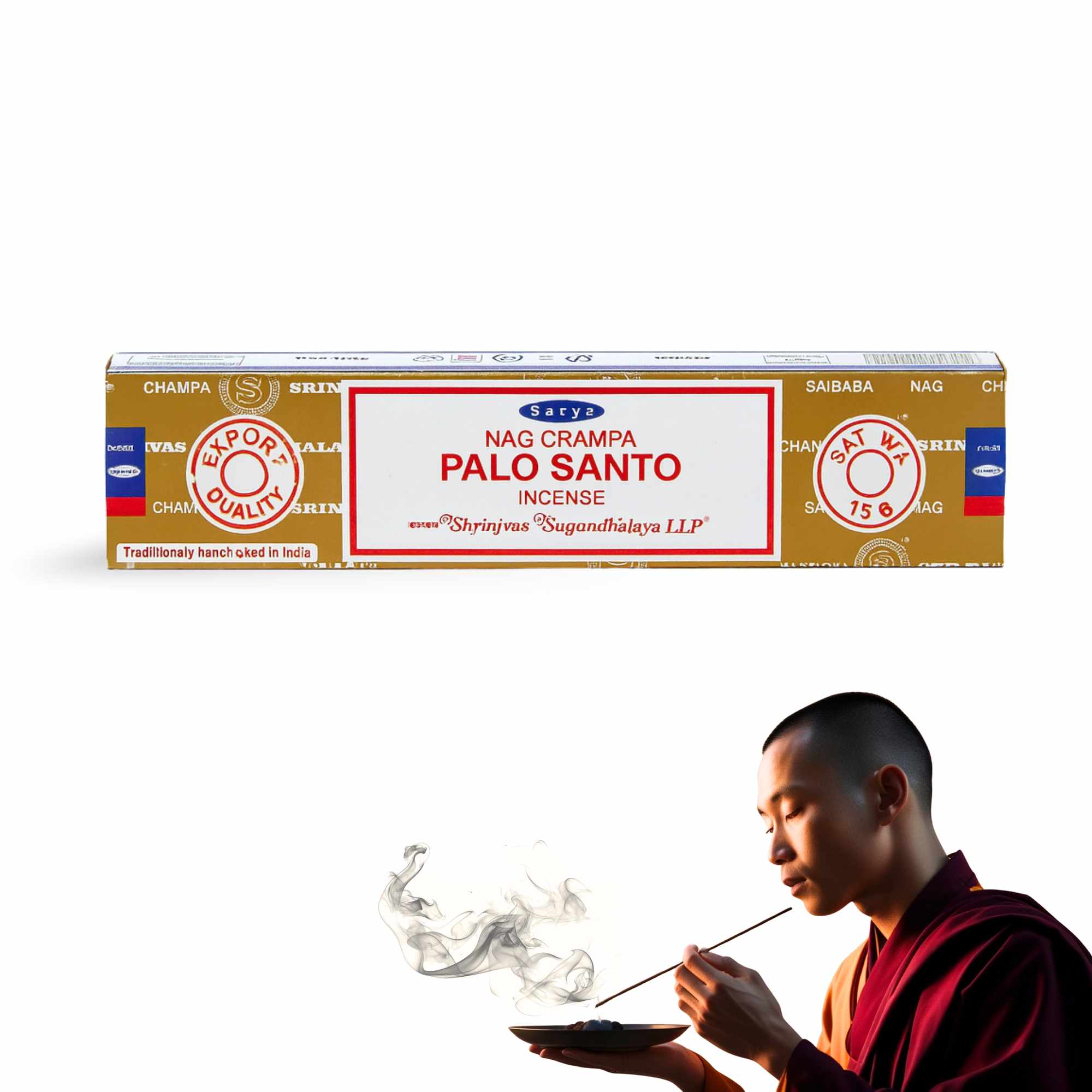 Incienso Nag Champa Palo Santo Varillas 15 gr