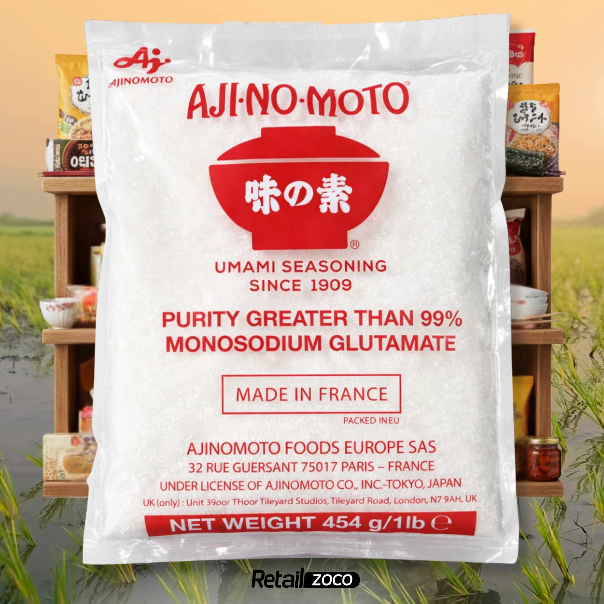 Aji No Moto Umami seasoning Glutamato 454 gr - imagen 6