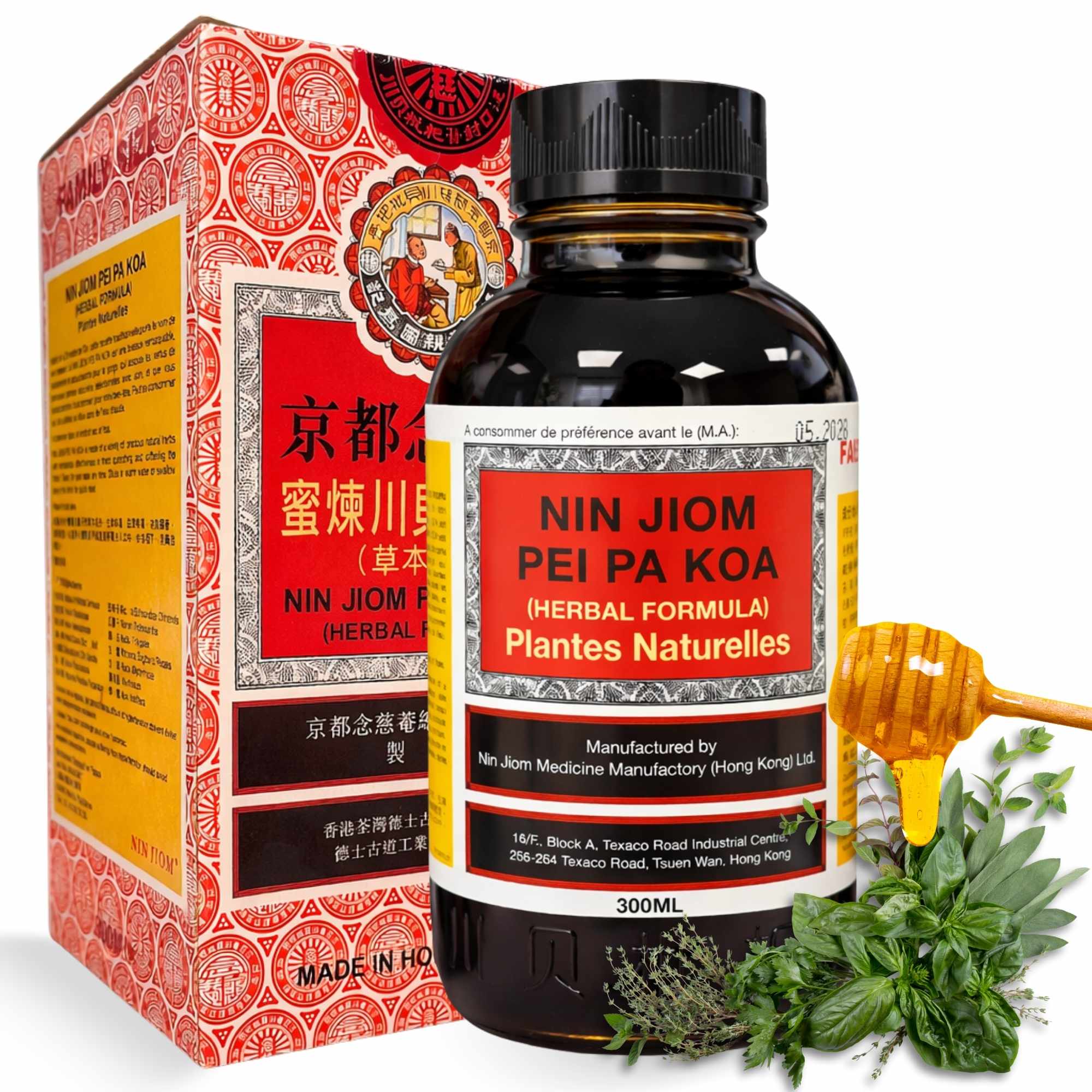 Nin Jiom Pei Pa Koa Jarabe de Hierbas 300 ml