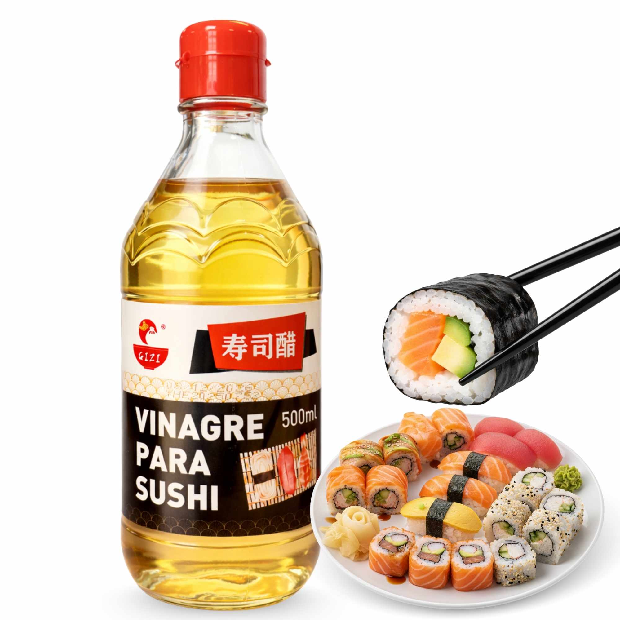 Vinagre De Arroz Para Sushi Suzuka 500 ml