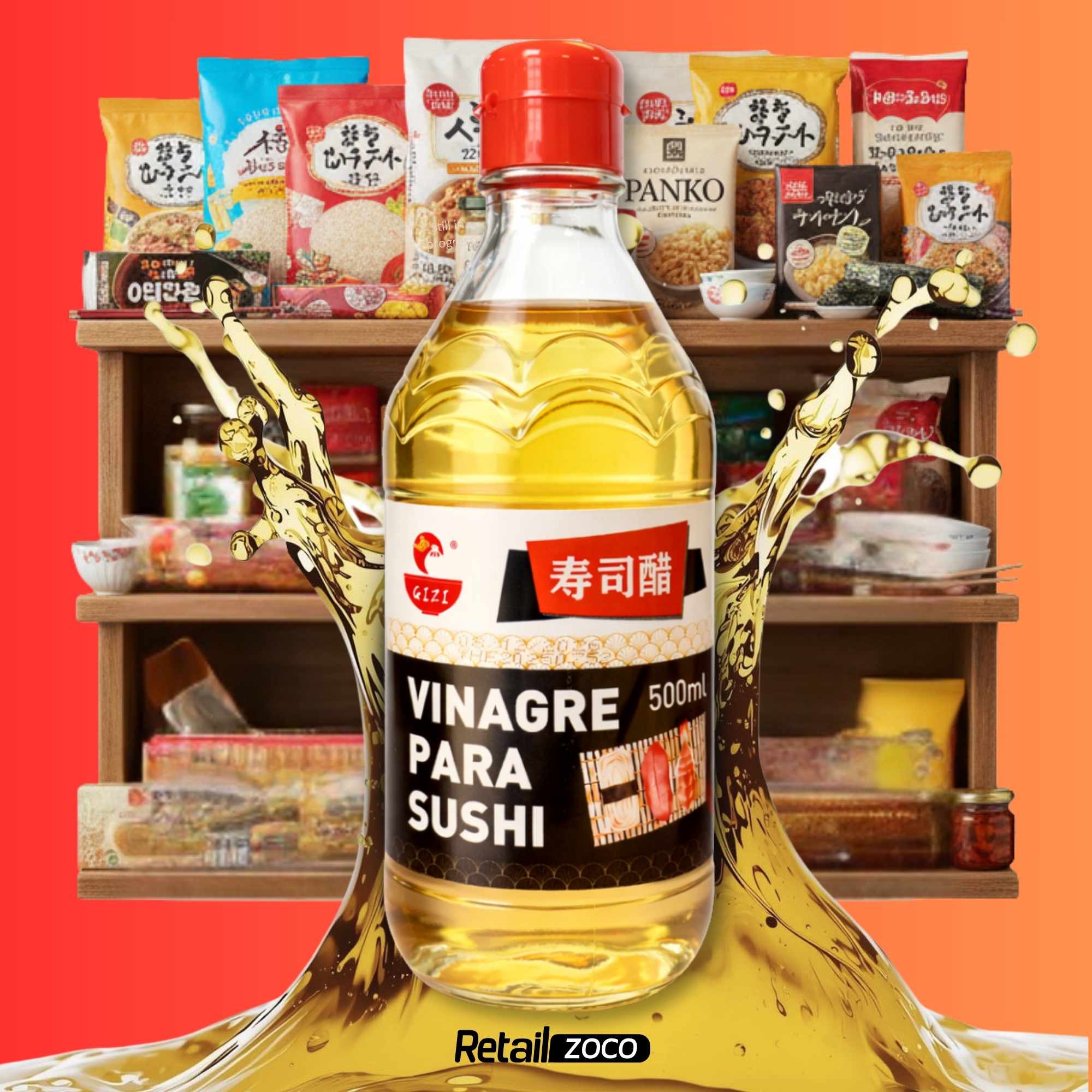 Vinagre De Arroz Para Sushi Suzuka 500 ml - imagen 6